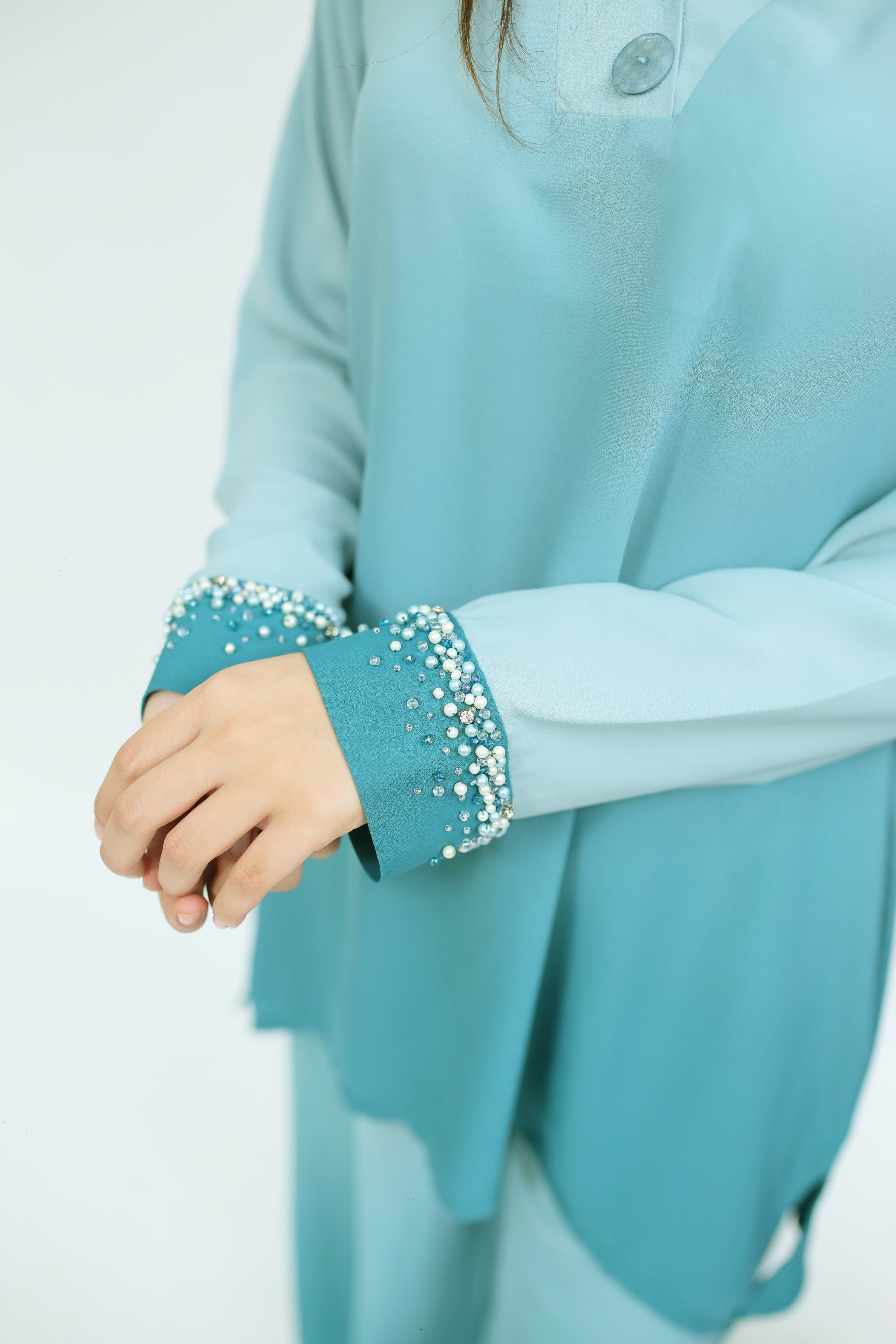 Coord Set - Ombré Teal