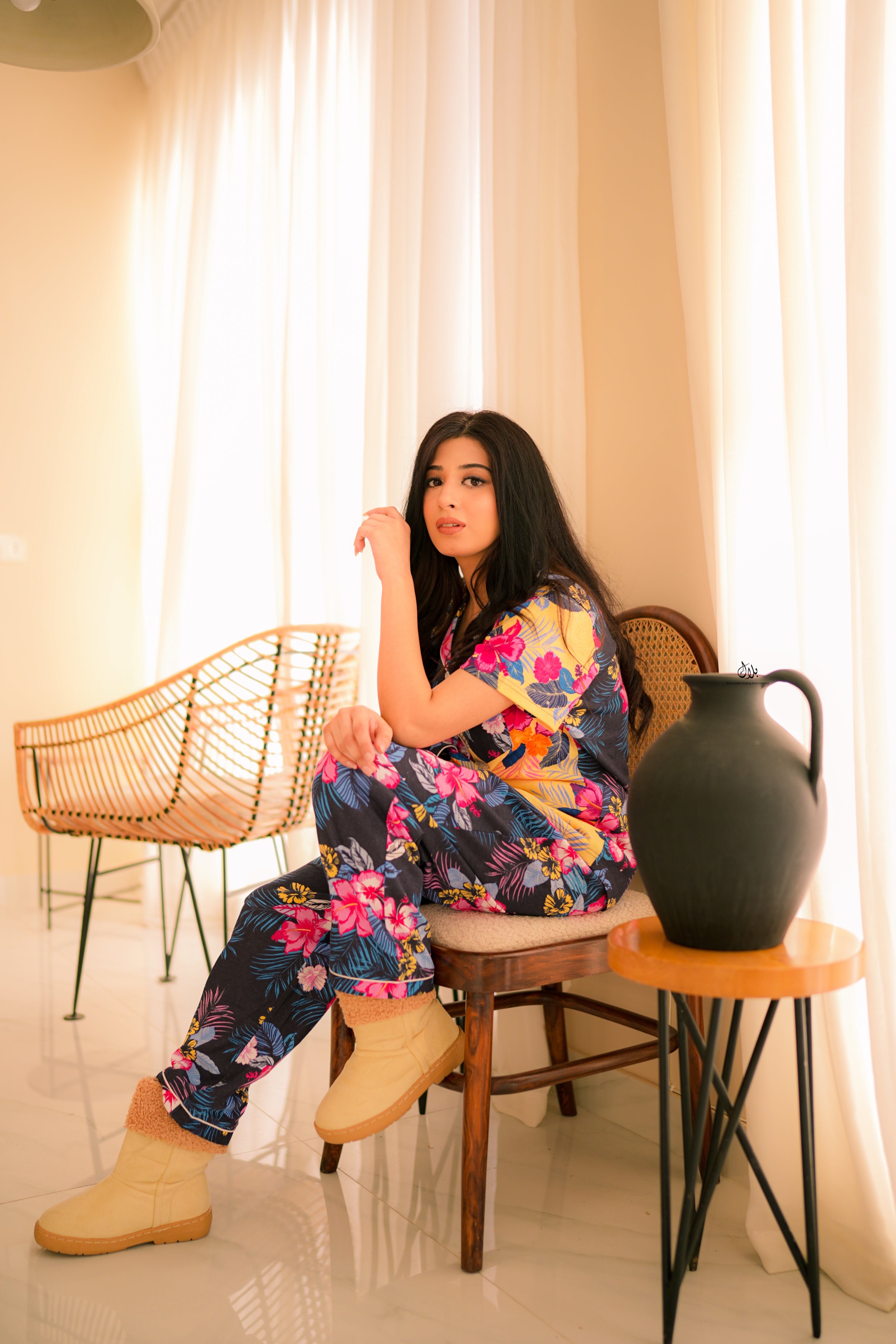 PJ Set - Flower Print