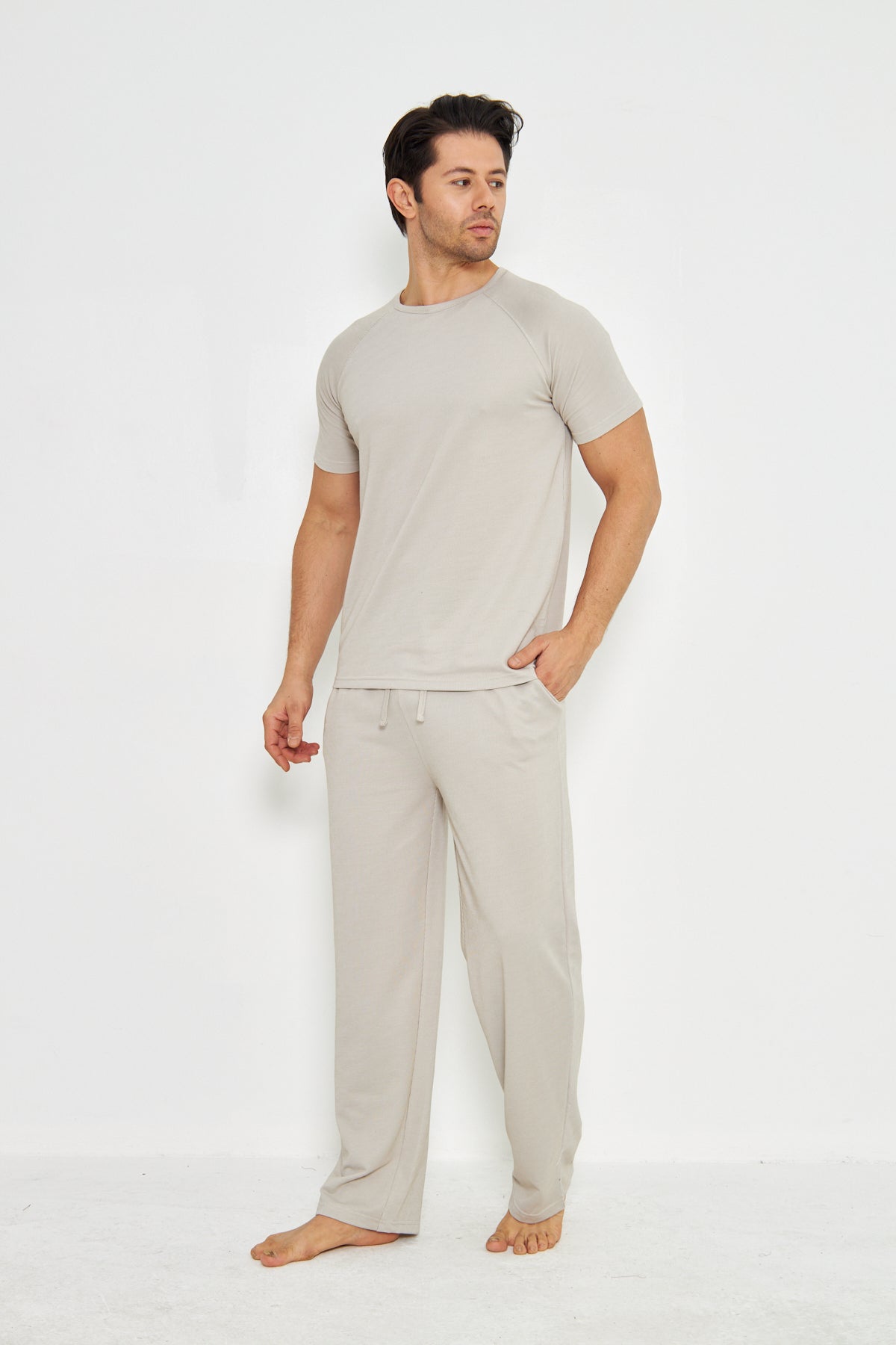 Men's Nightwear Set - Cloud Grey