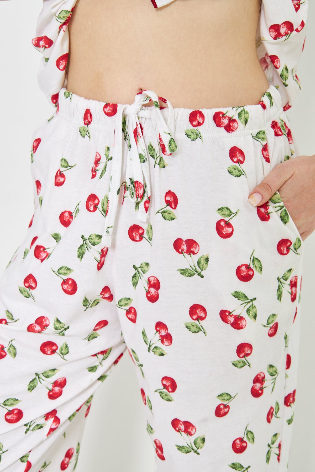 Nightwear - Front Open - Cherry Bliss