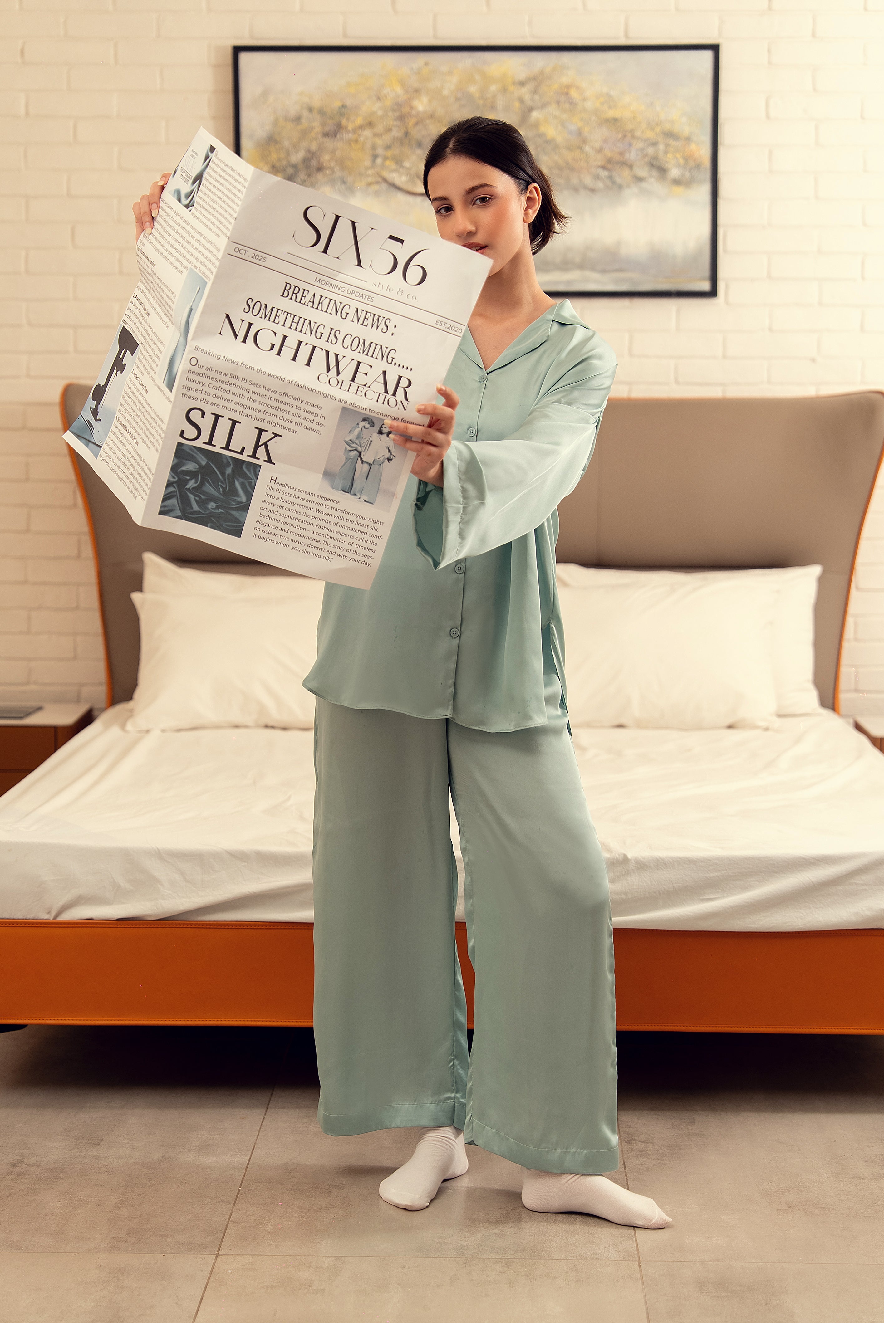 Blue Mist - Silk Set