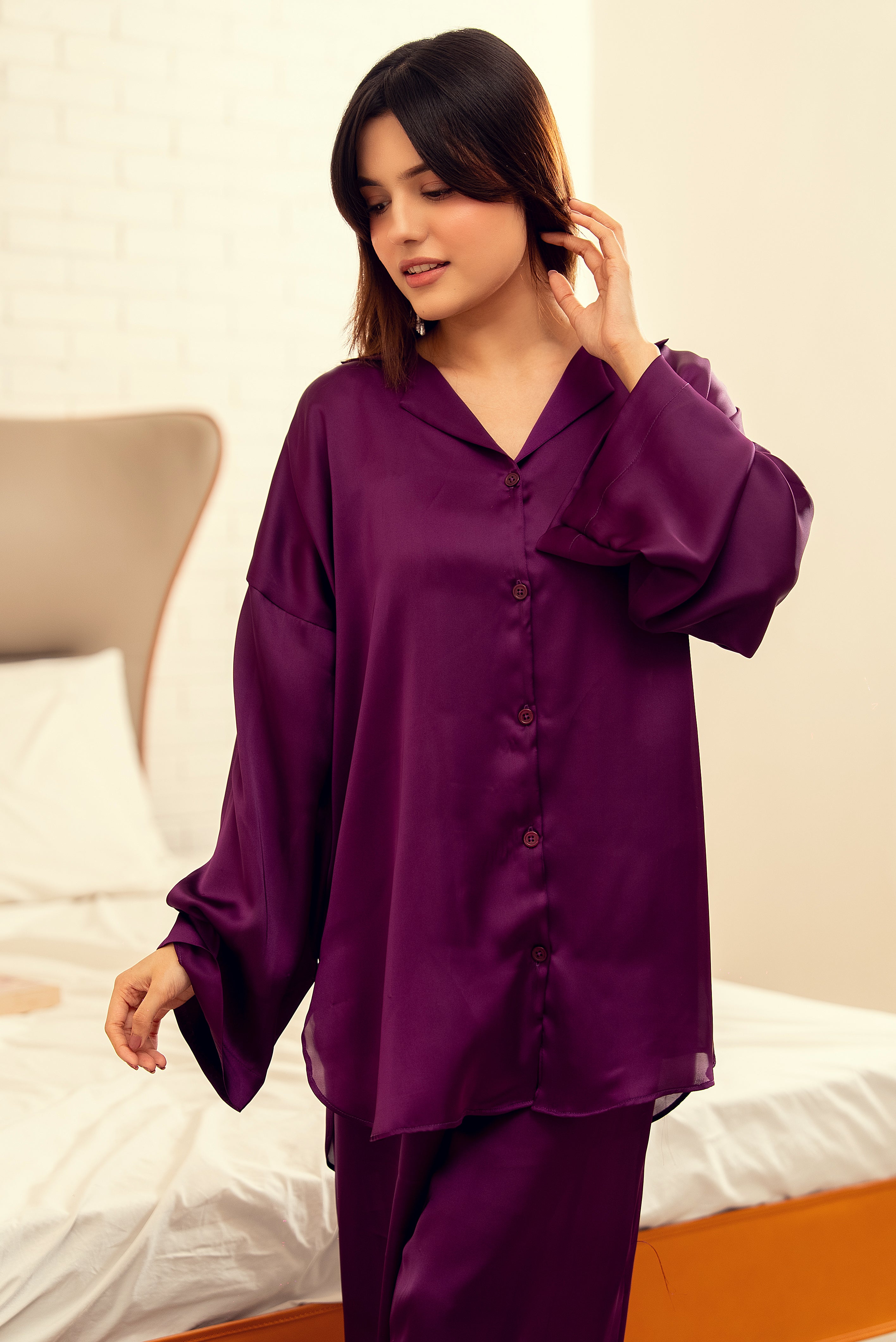 Mystic Plum - Silk Set