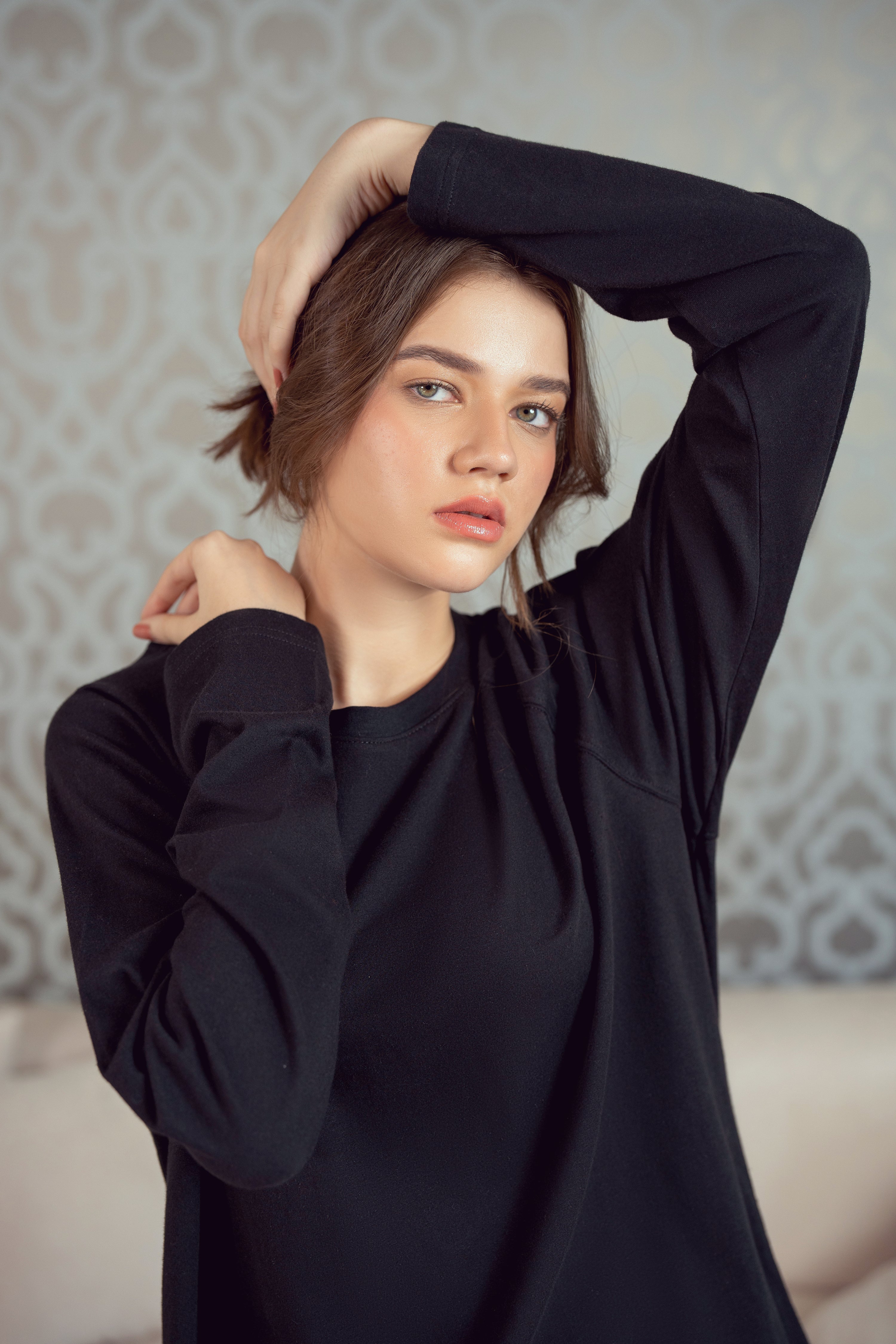 Women's Checked Nightwear – Green