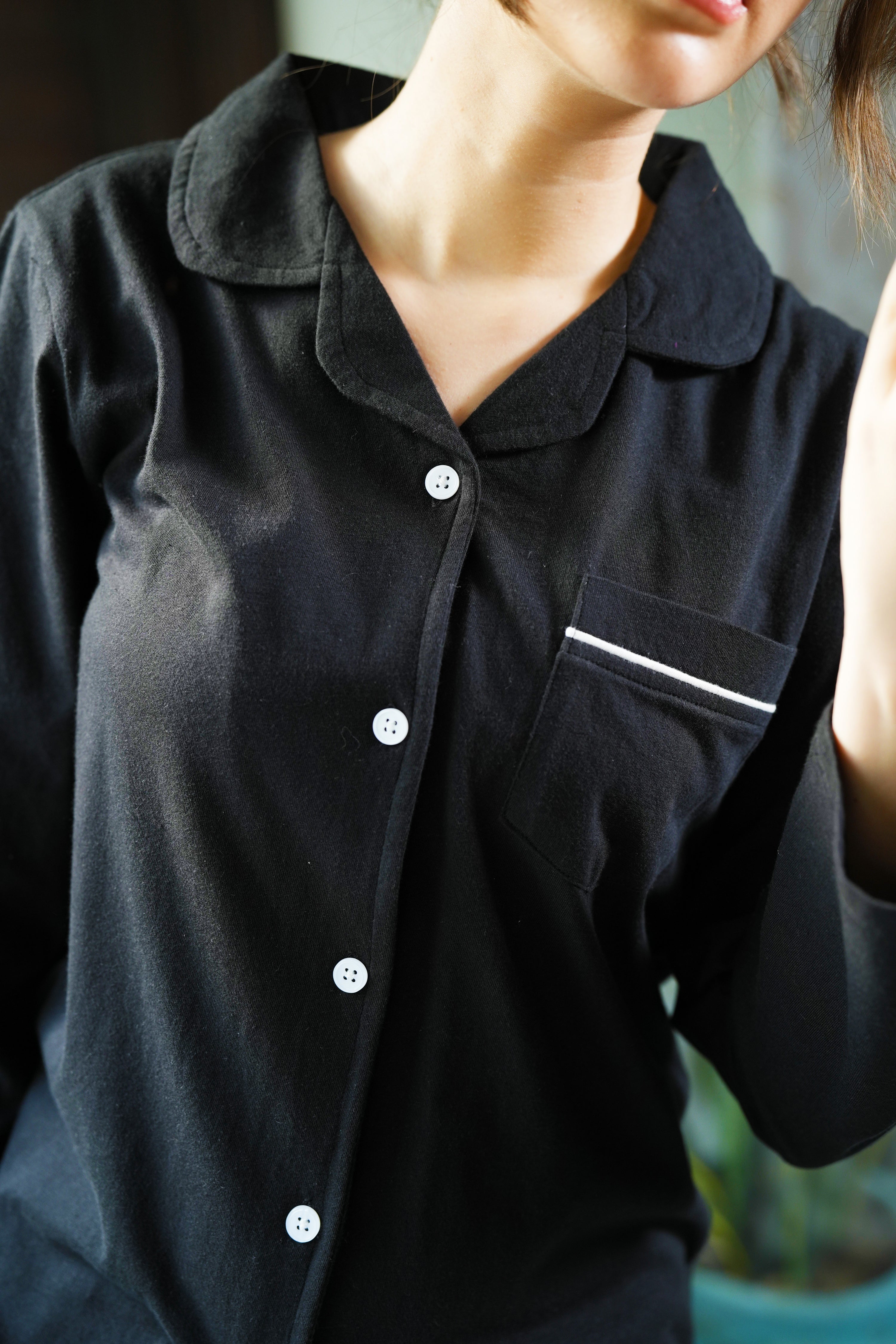 Women's Nightwear - Black Design