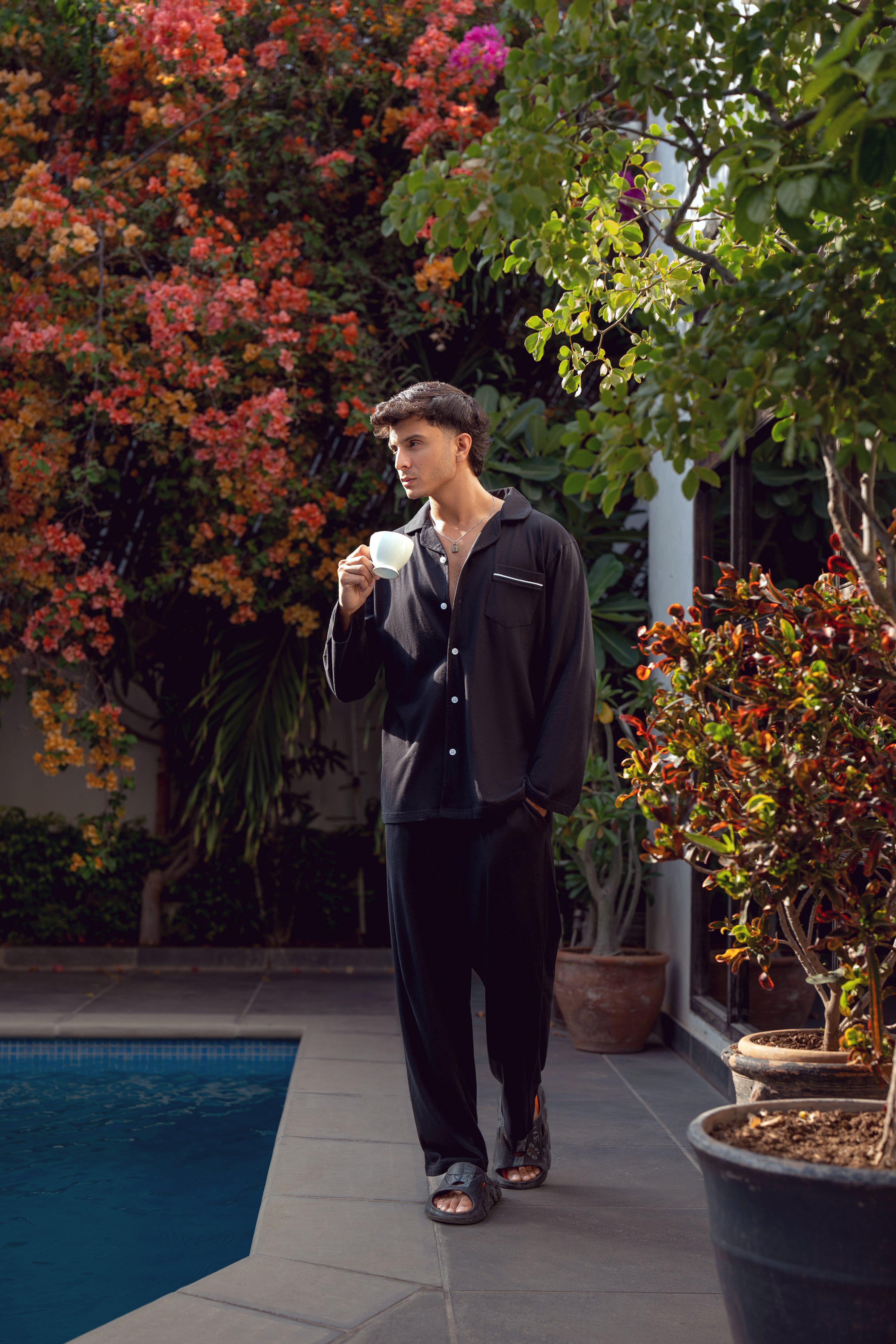 Men's Nightwear - Black