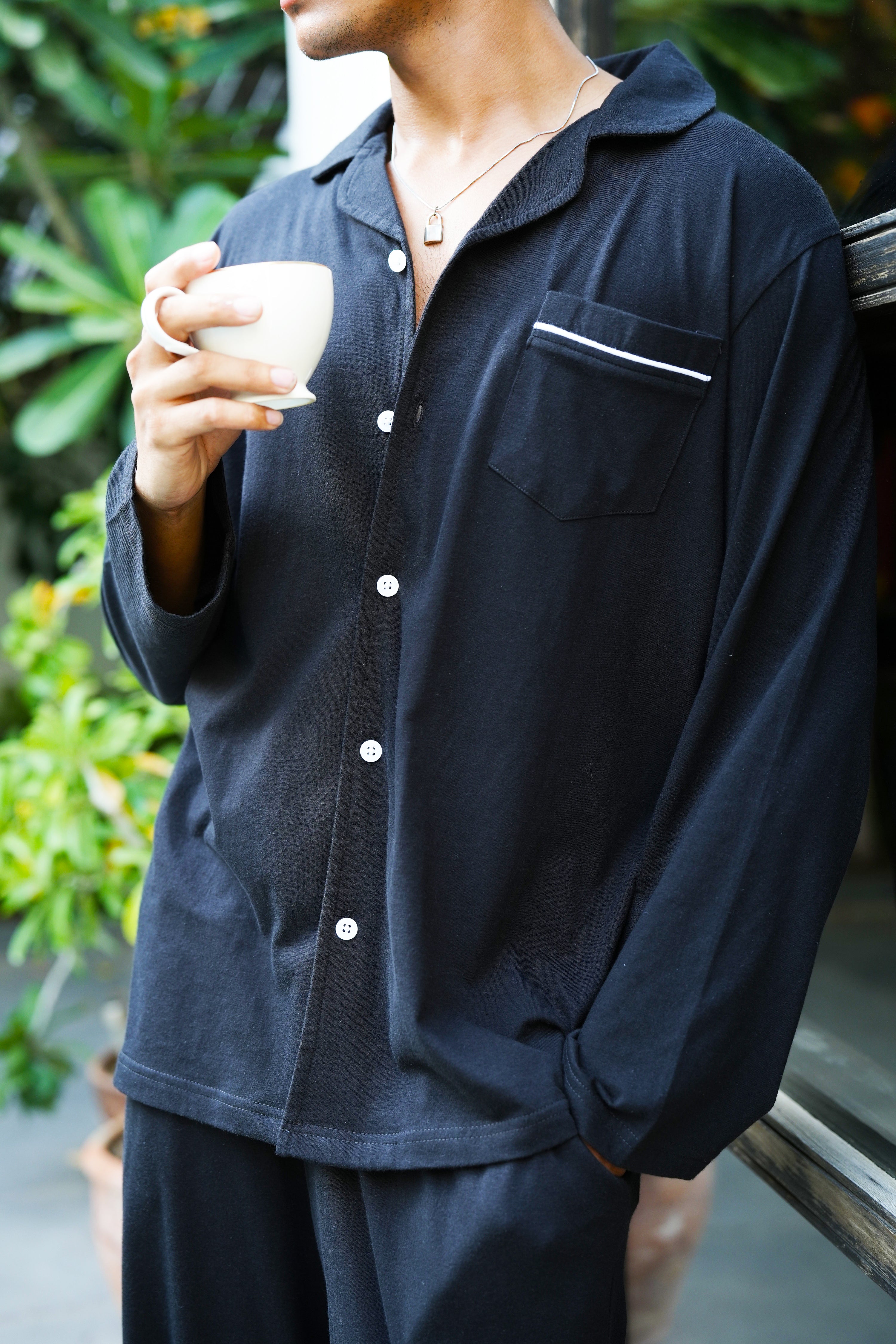 Men's Nightwear - Black