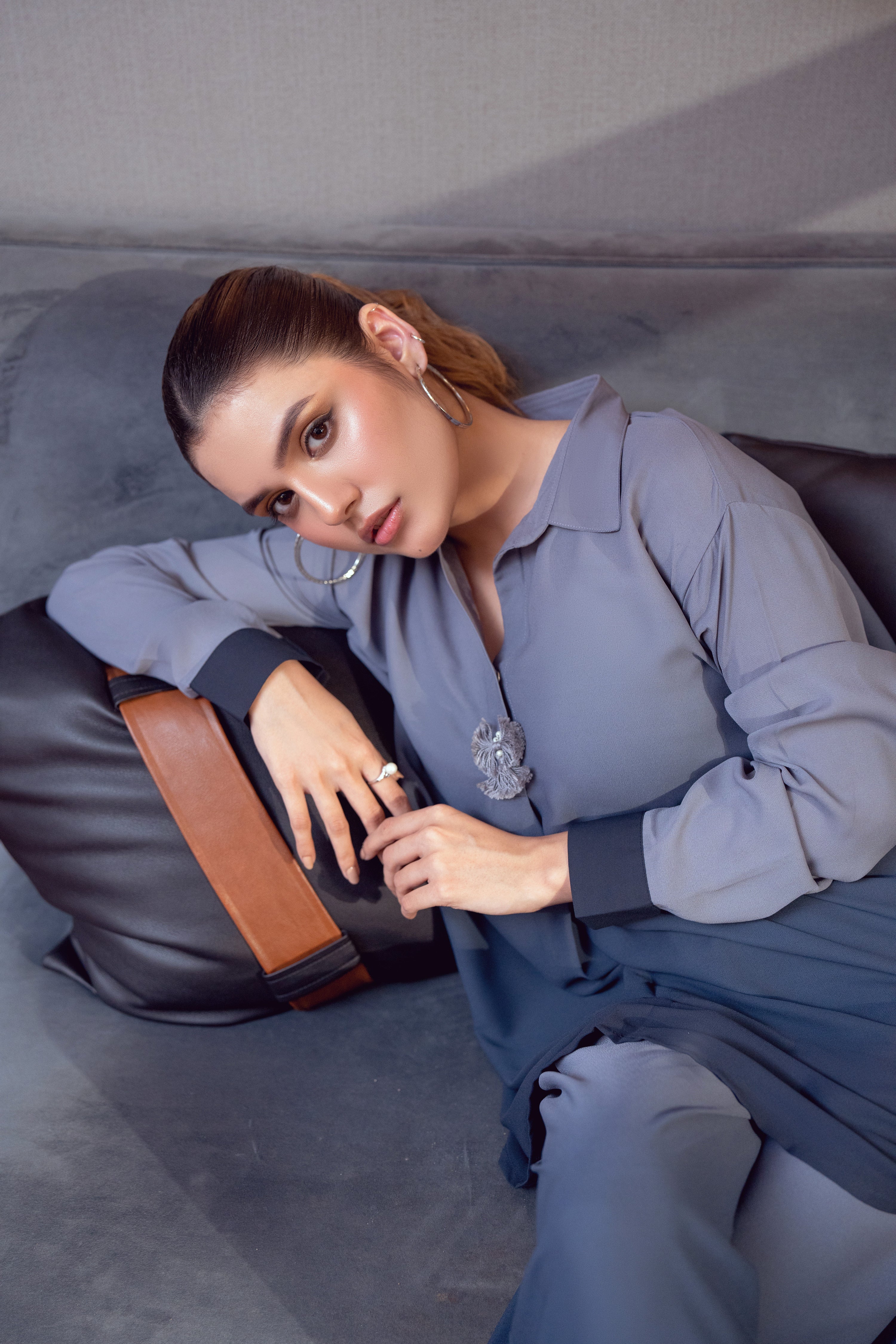 Coord Set - Ombré Navy