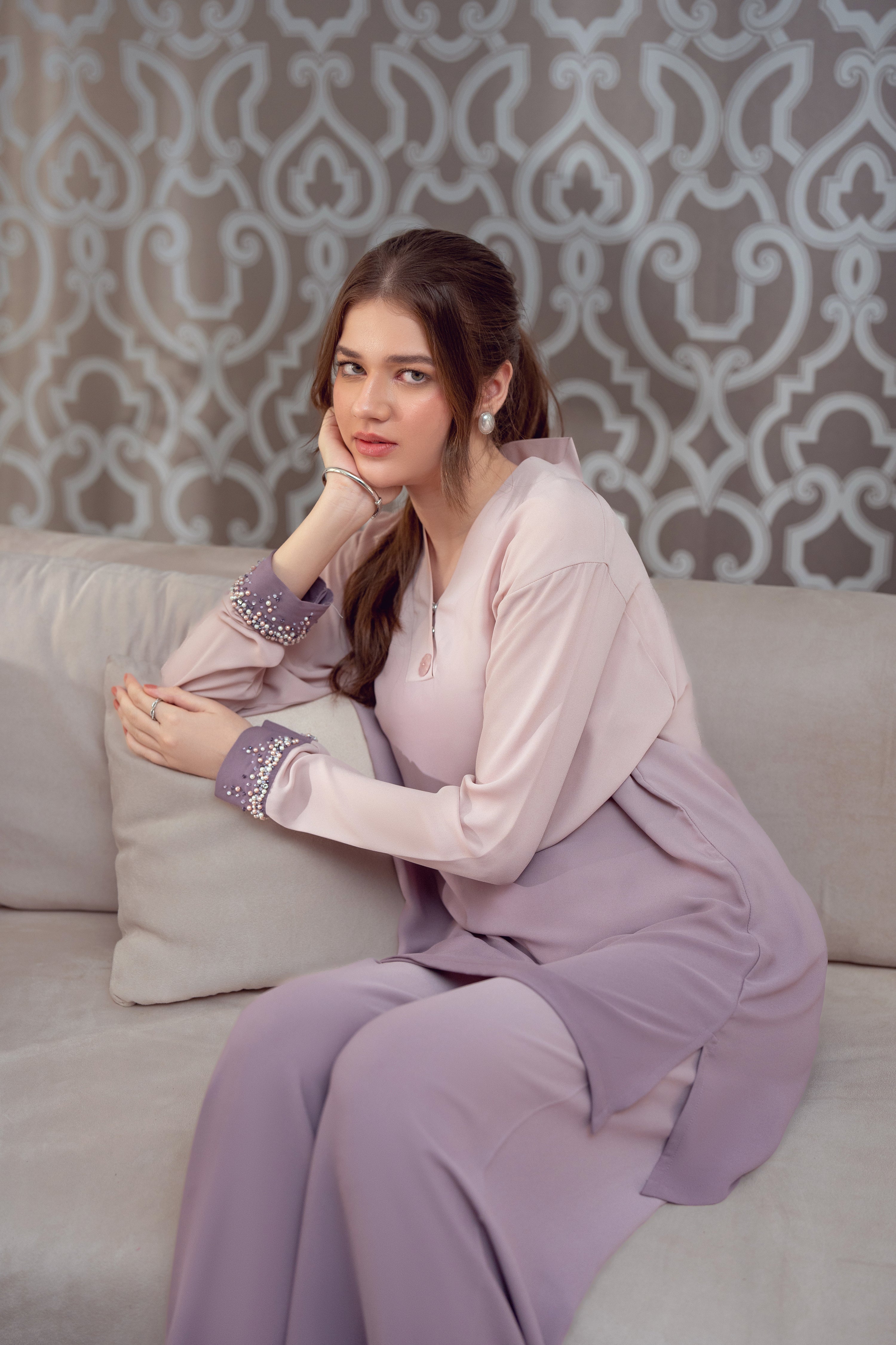 Coord Set - Purple Ombré