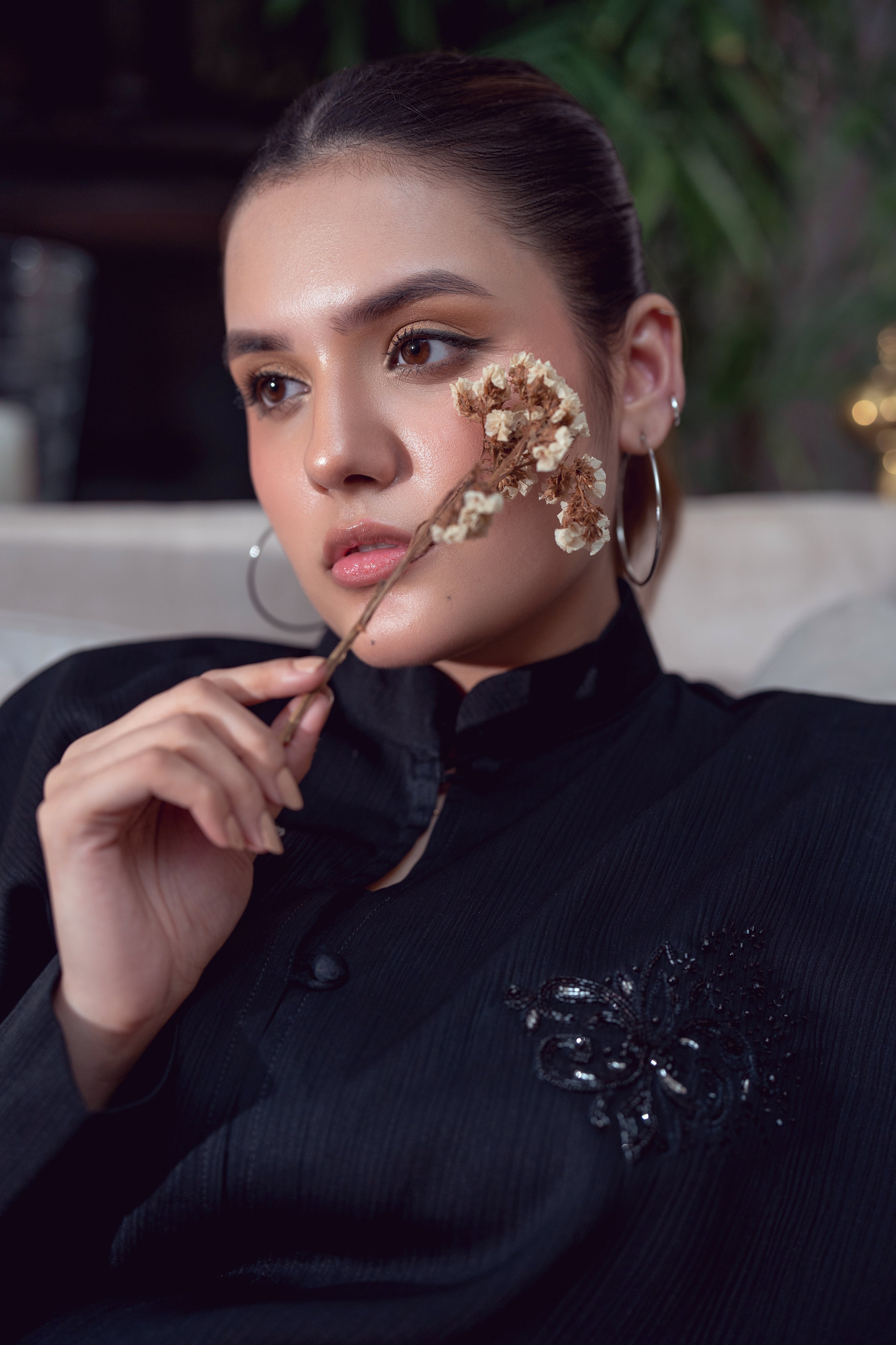 Coord Set - Crushed Black