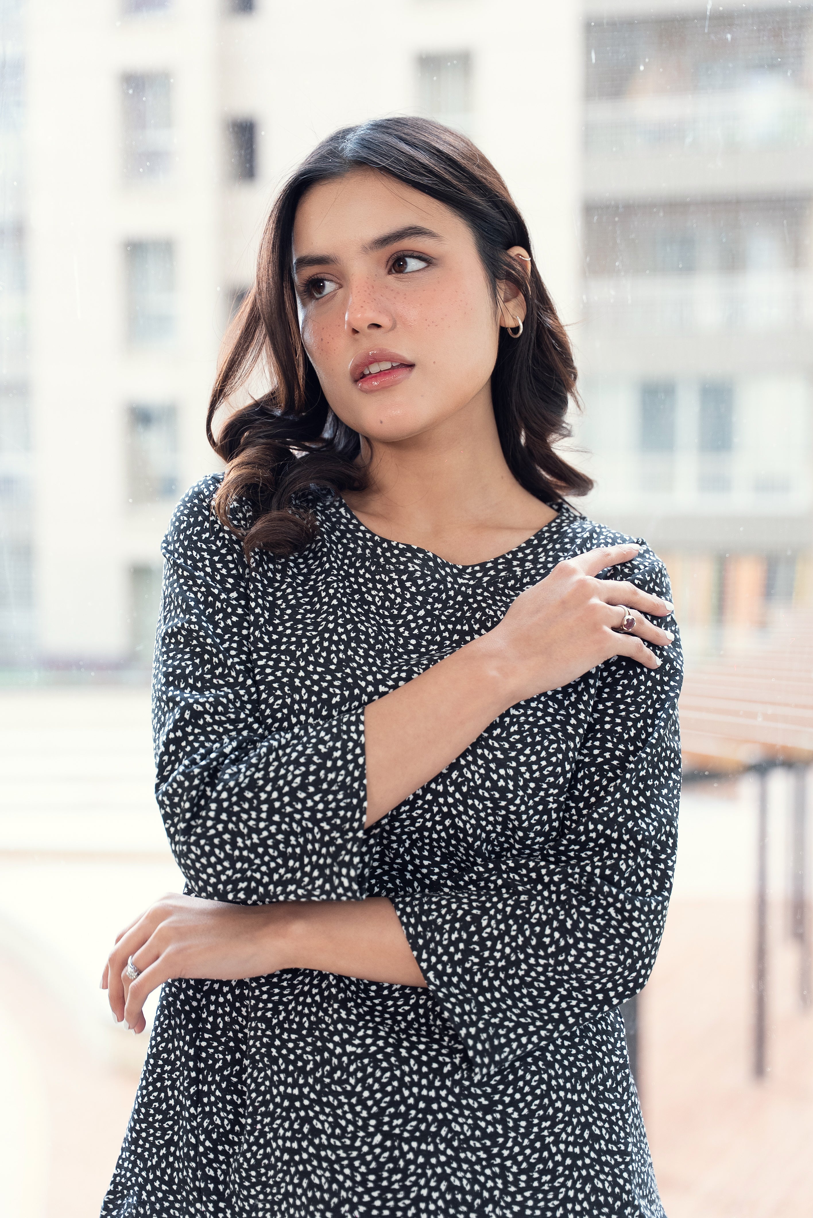 Animal Check Print Pjs