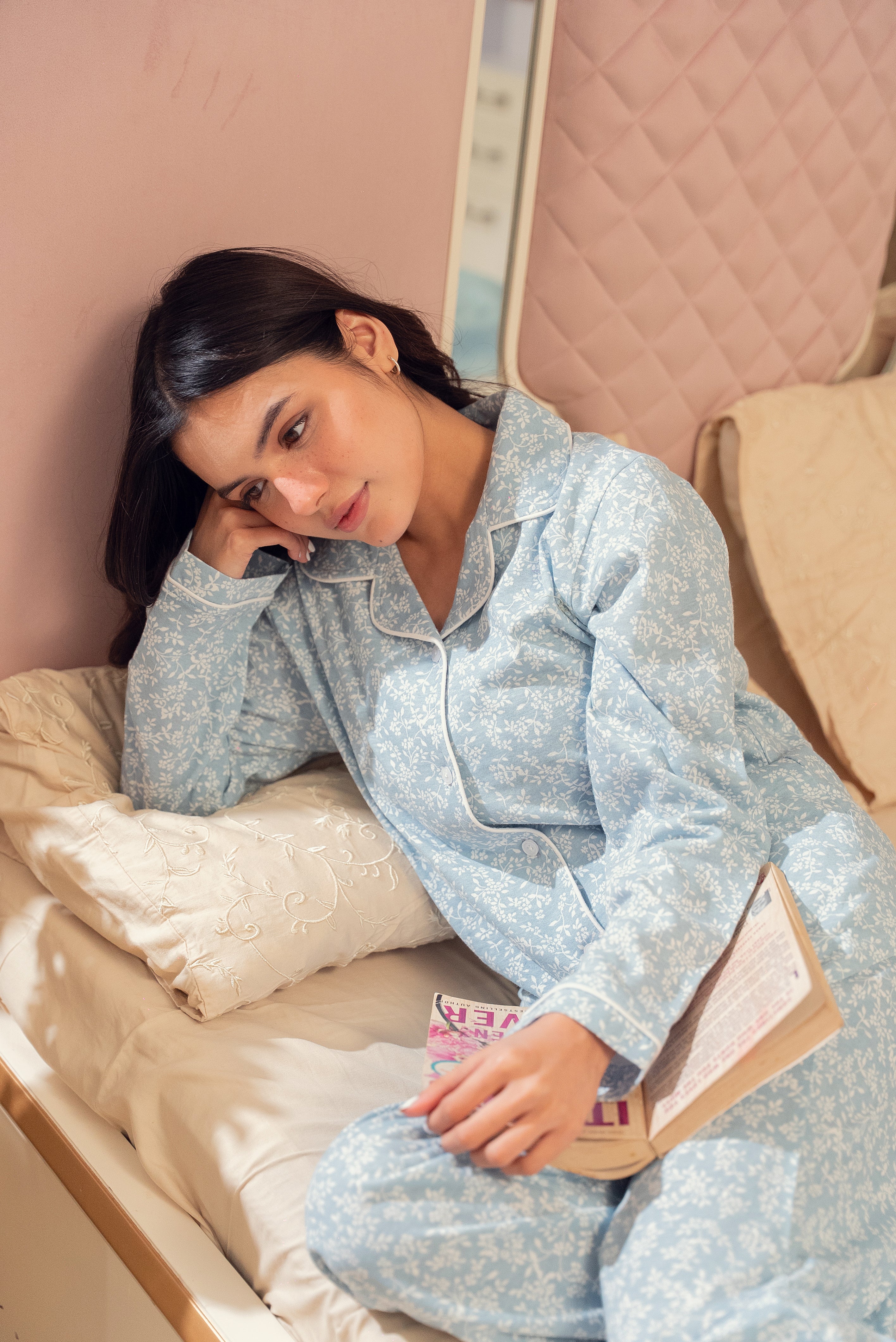 Sky Bloom Nightwear