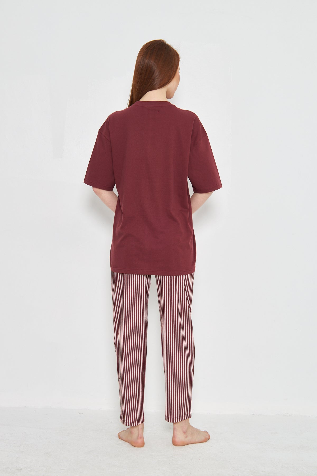 Women's Nightwear - Deep Maroon