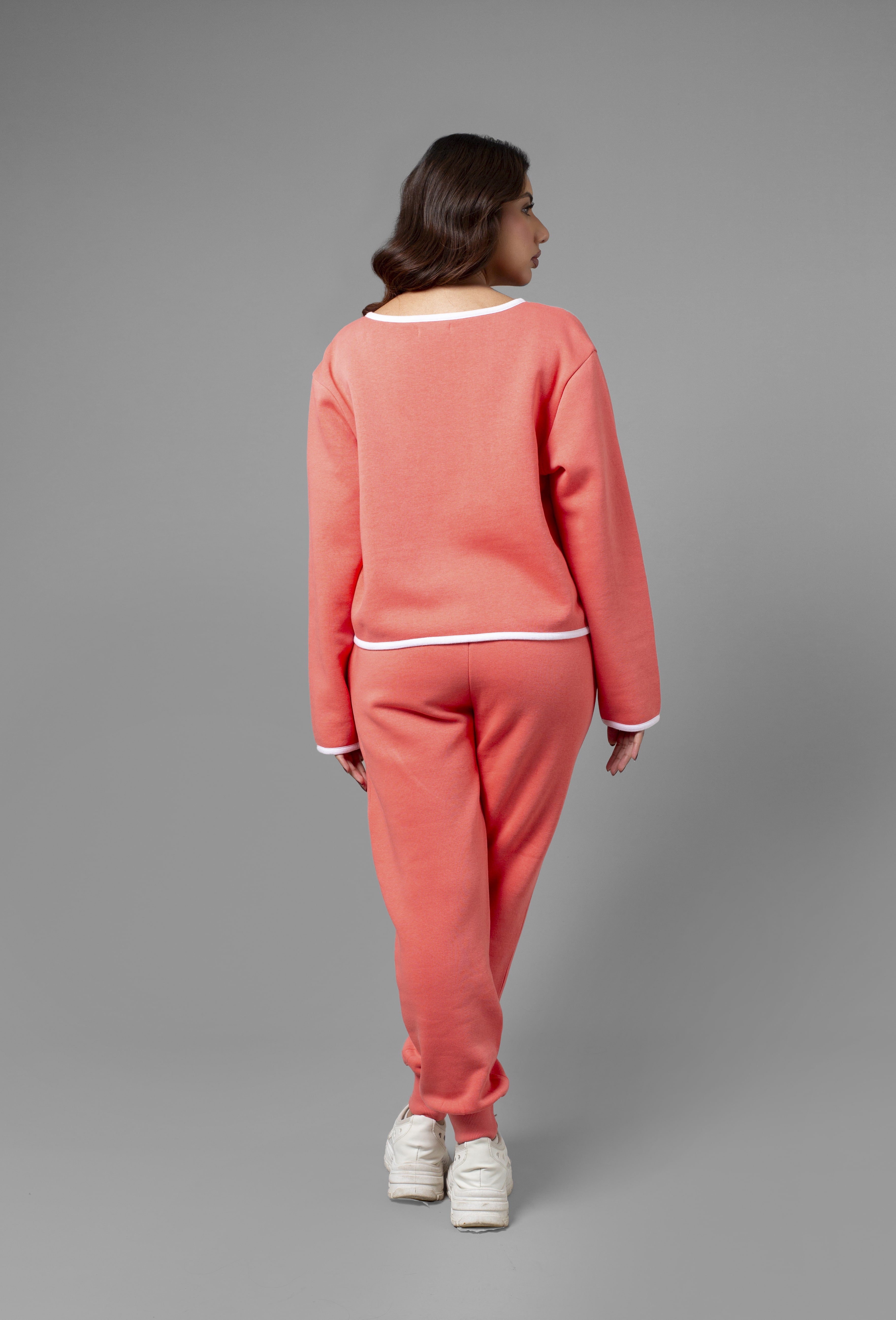 Fleece Cord Set - Pink