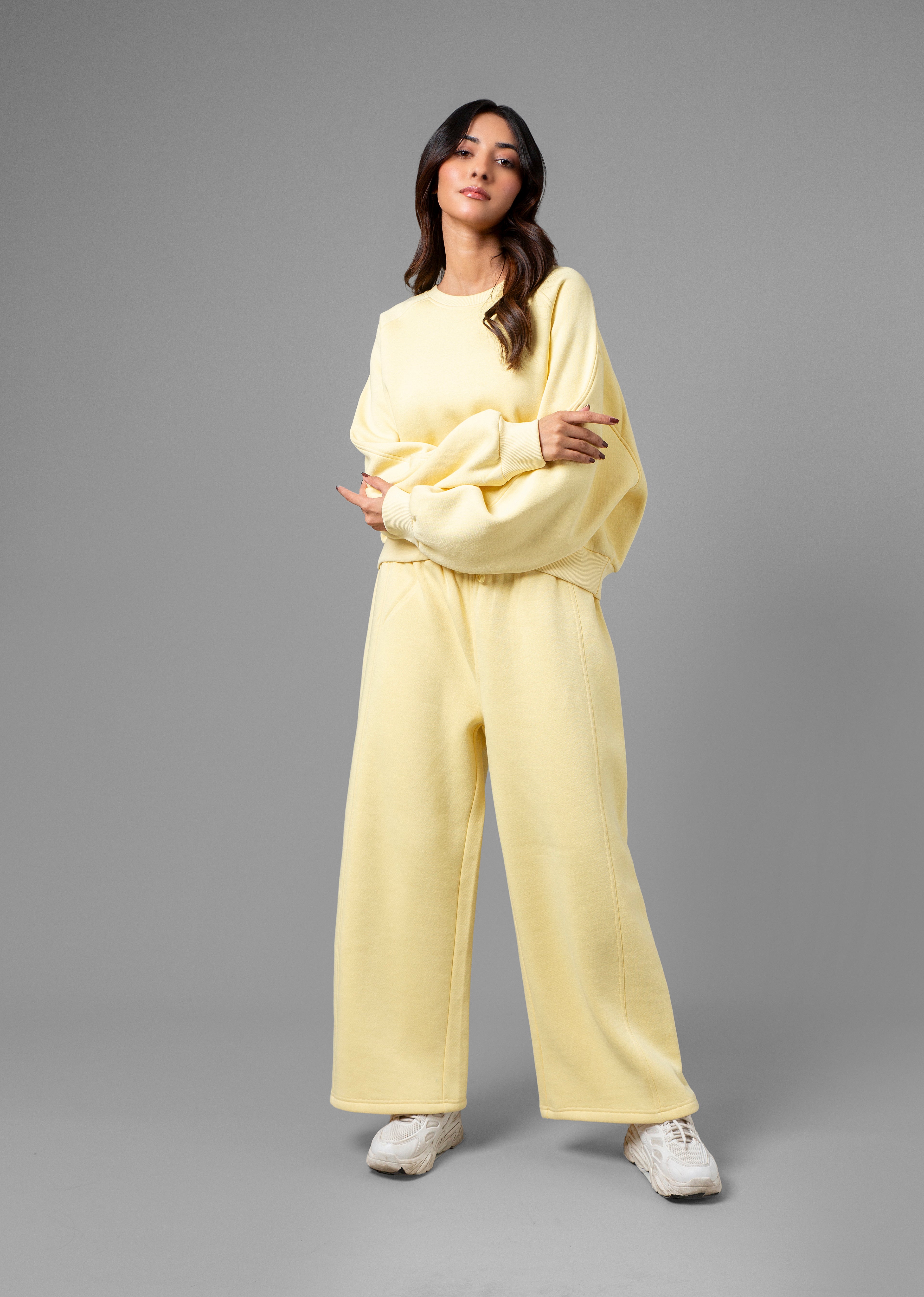 Fleece Coord Set - Yellow