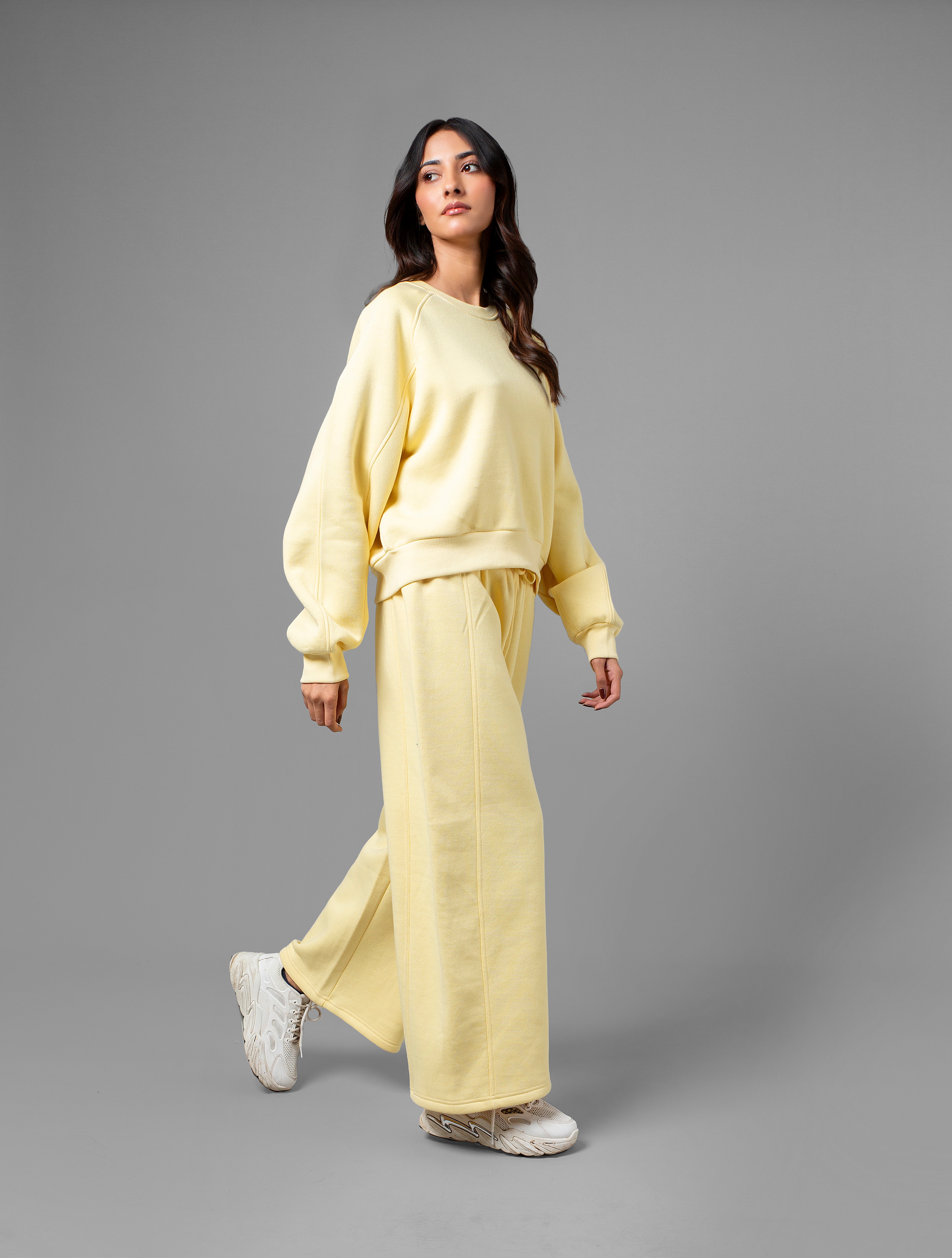 Fleece Coord Set - Yellow
