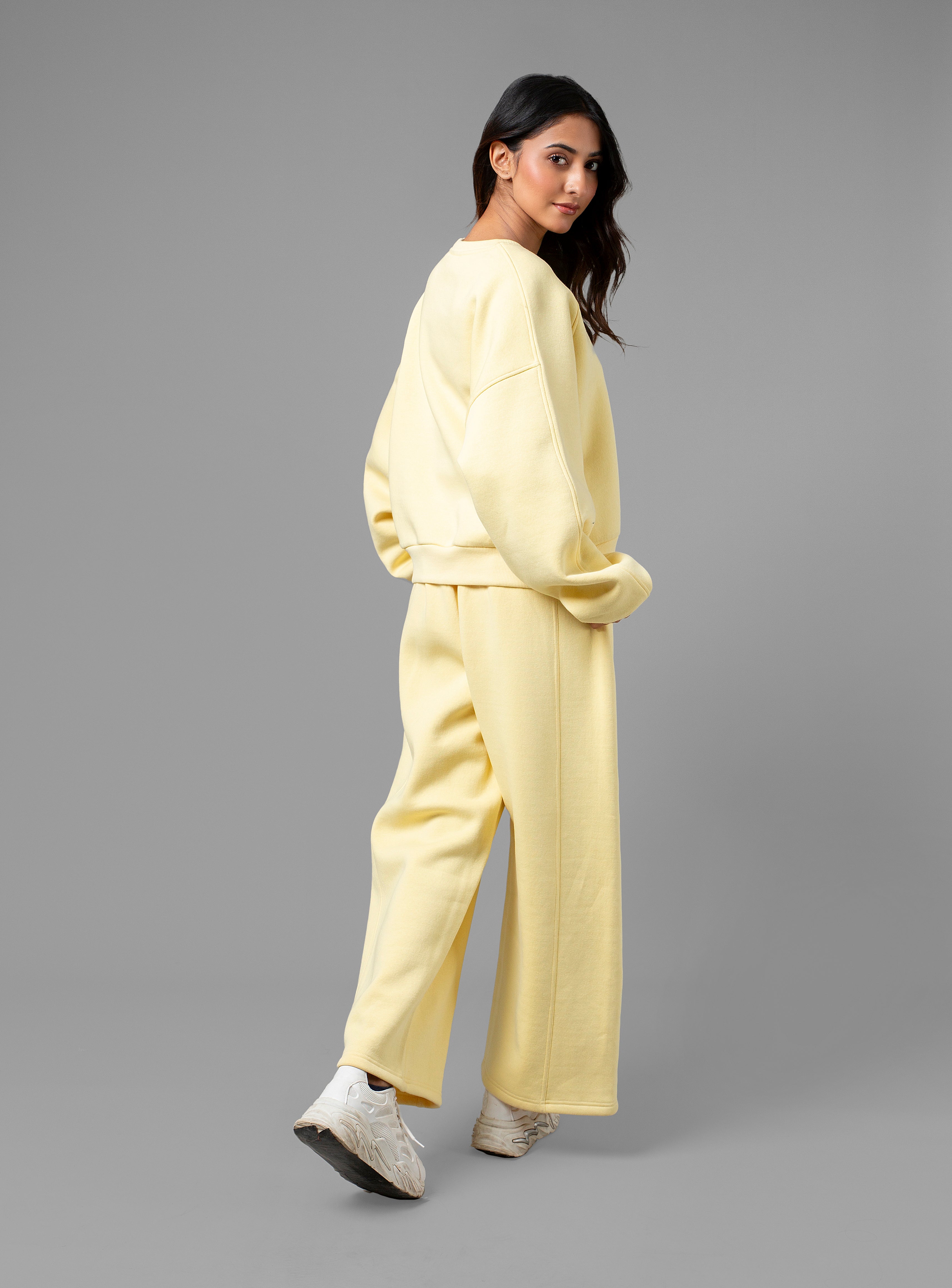 Fleece Coord Set - Yellow