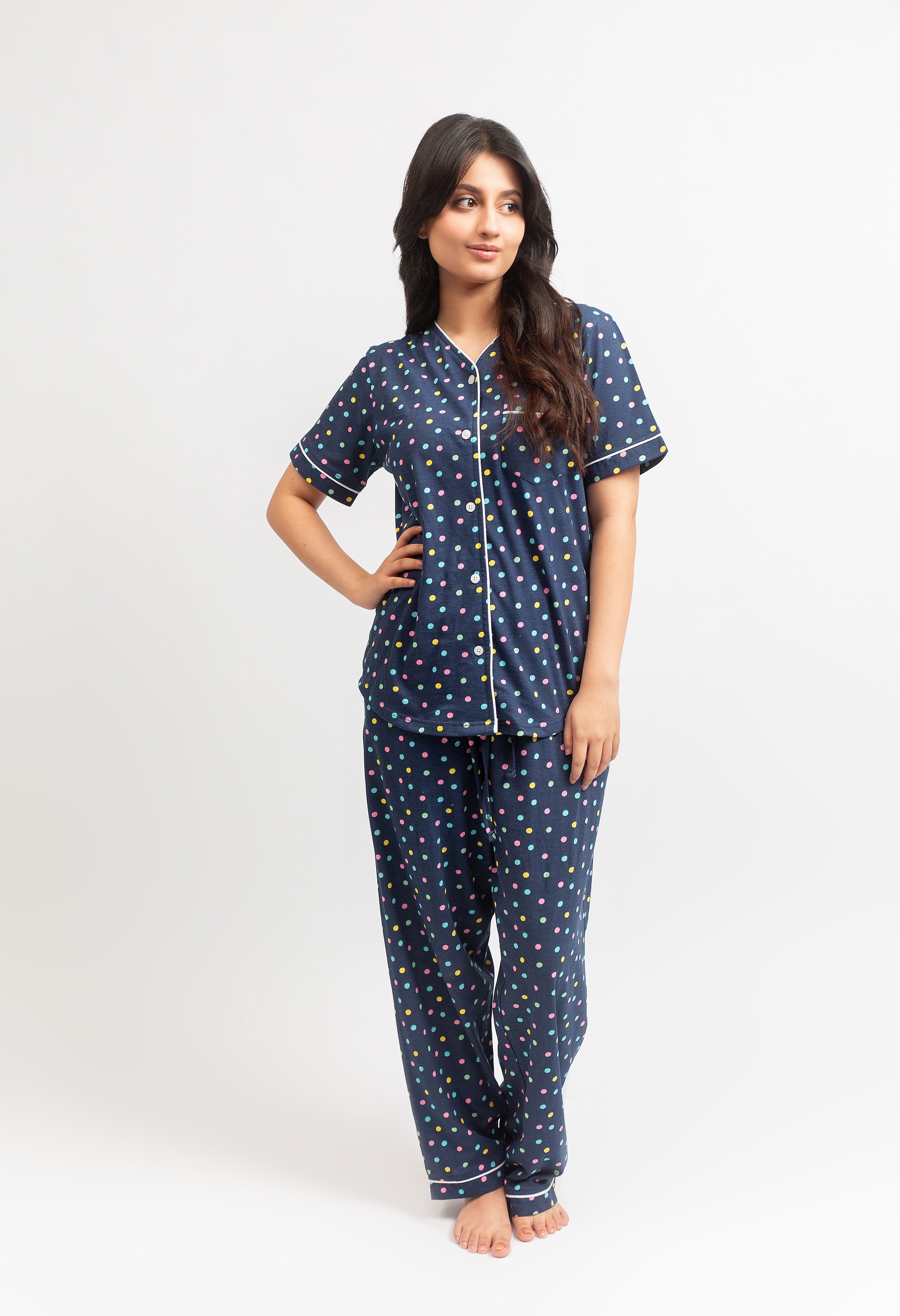 PJ Set- Midnight Confetti