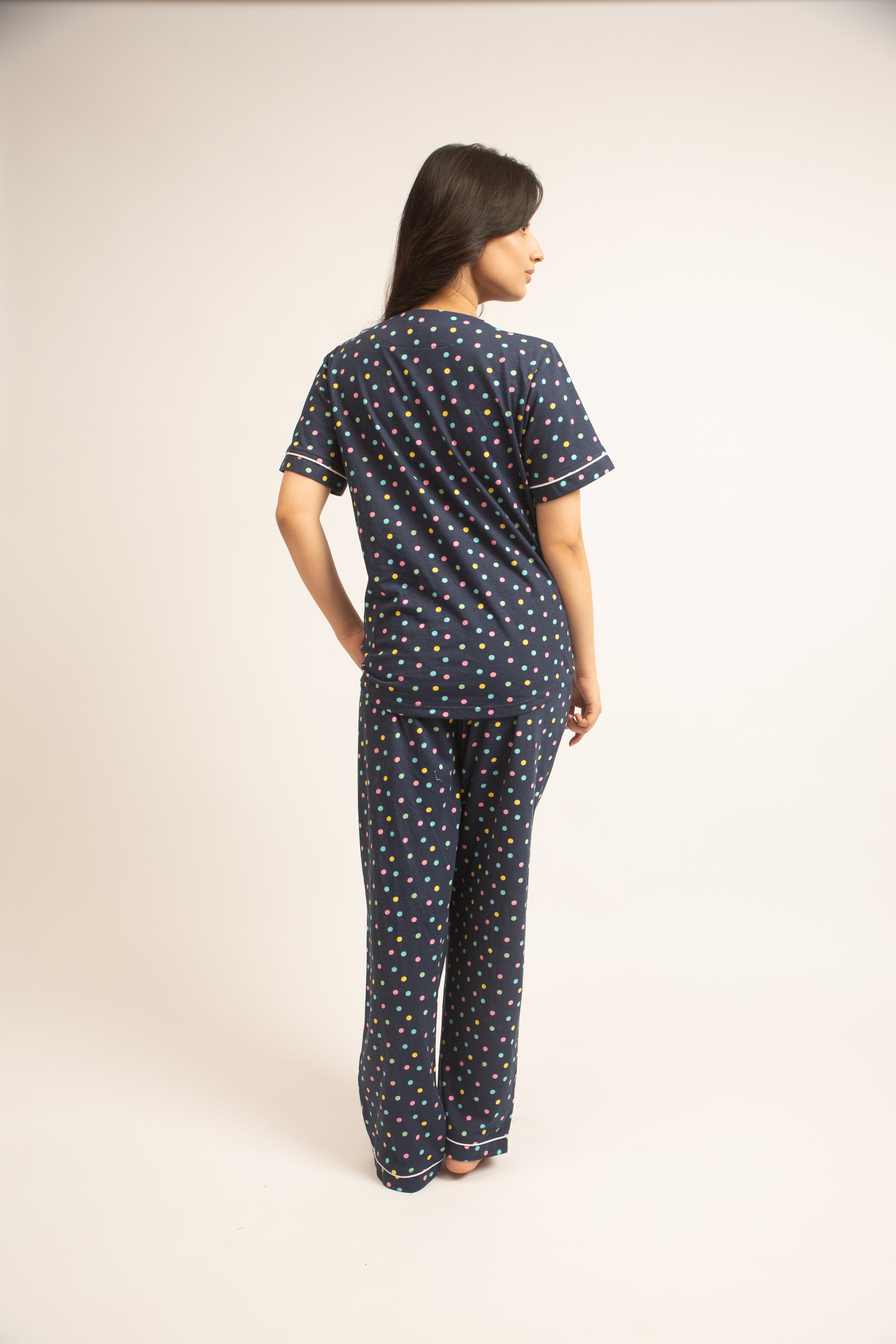 PJ Set- Midnight Confetti