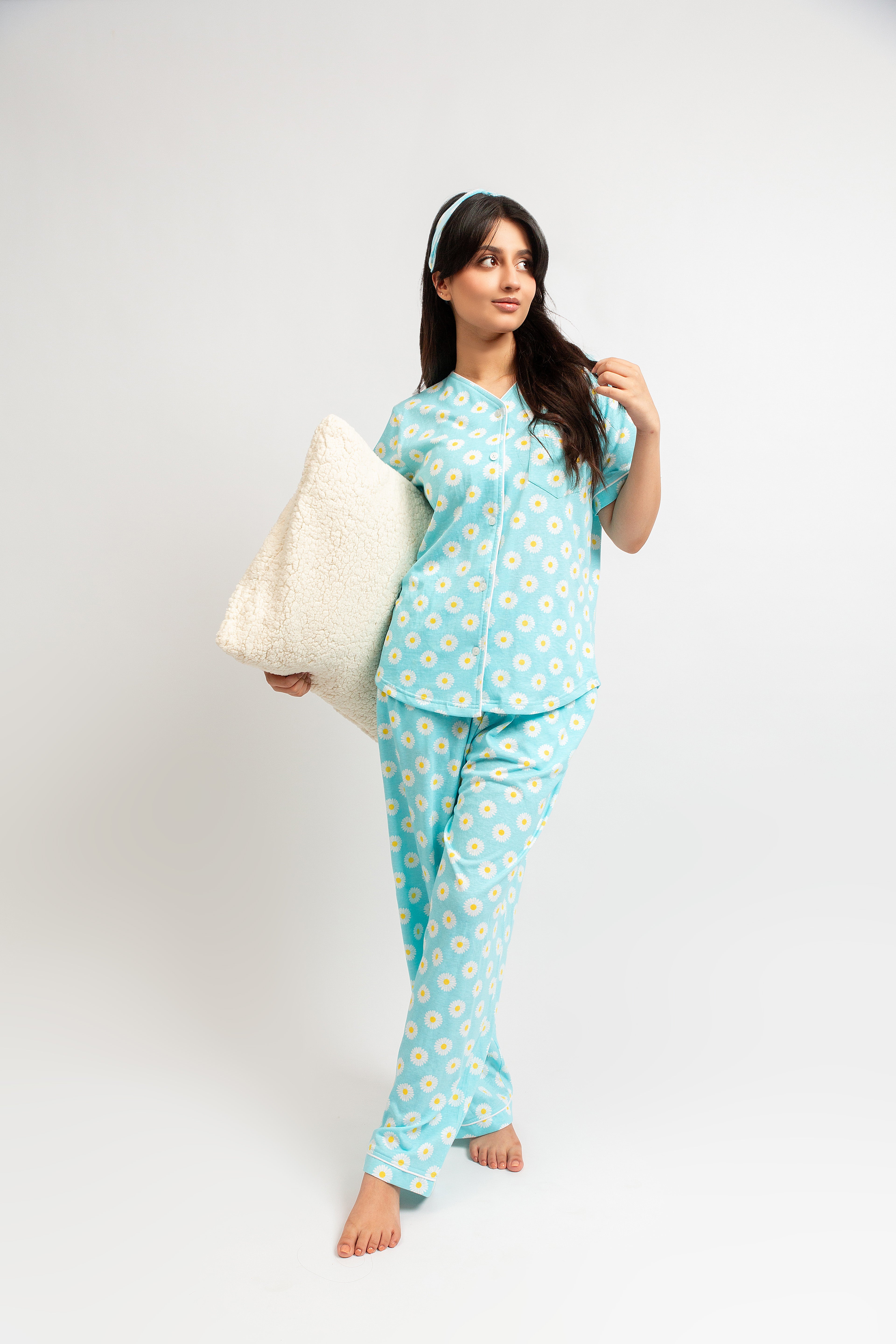 PJ Set - Daisy Dream Sky Blue