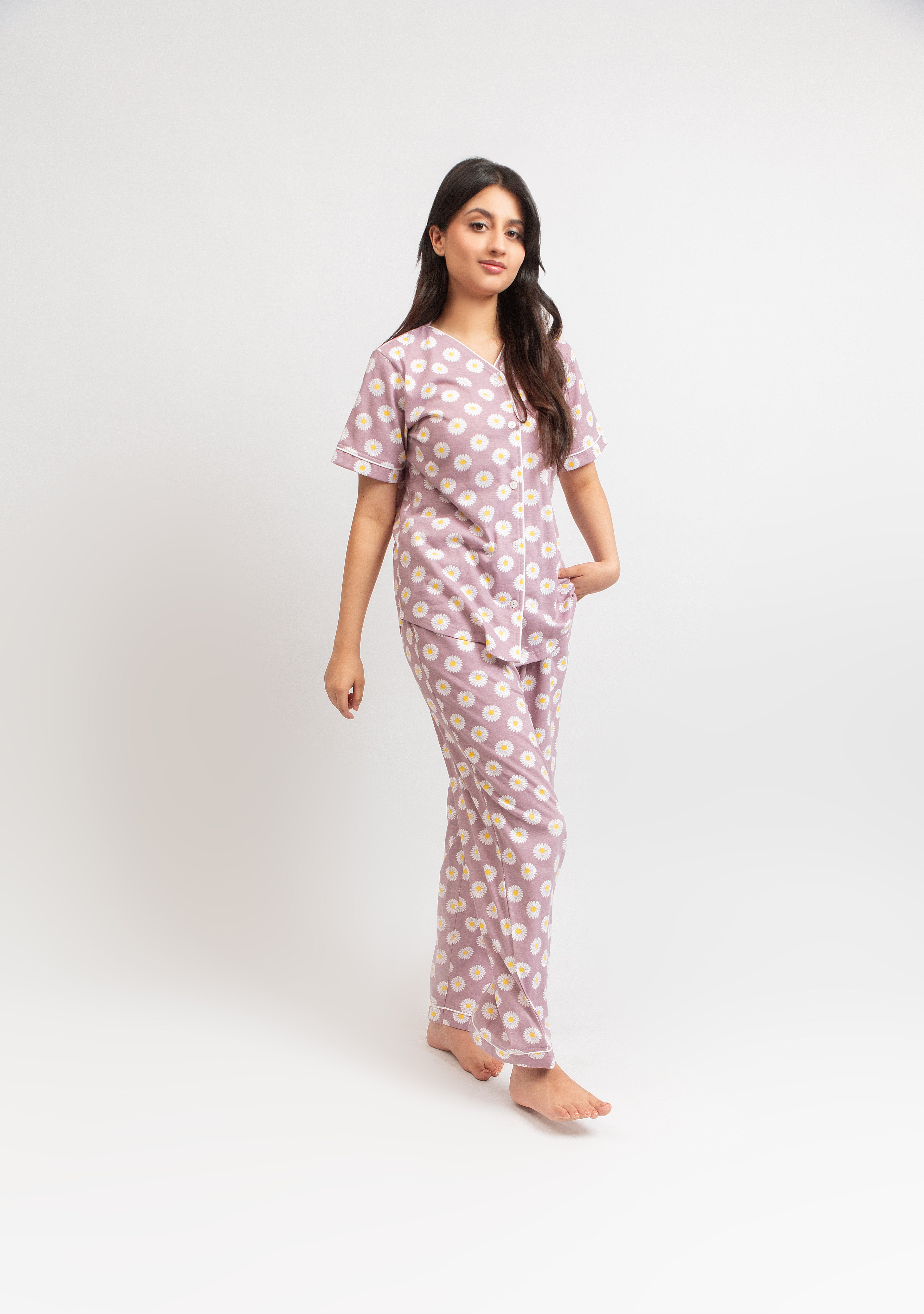 PJ-Set Daisy Dream Mauve