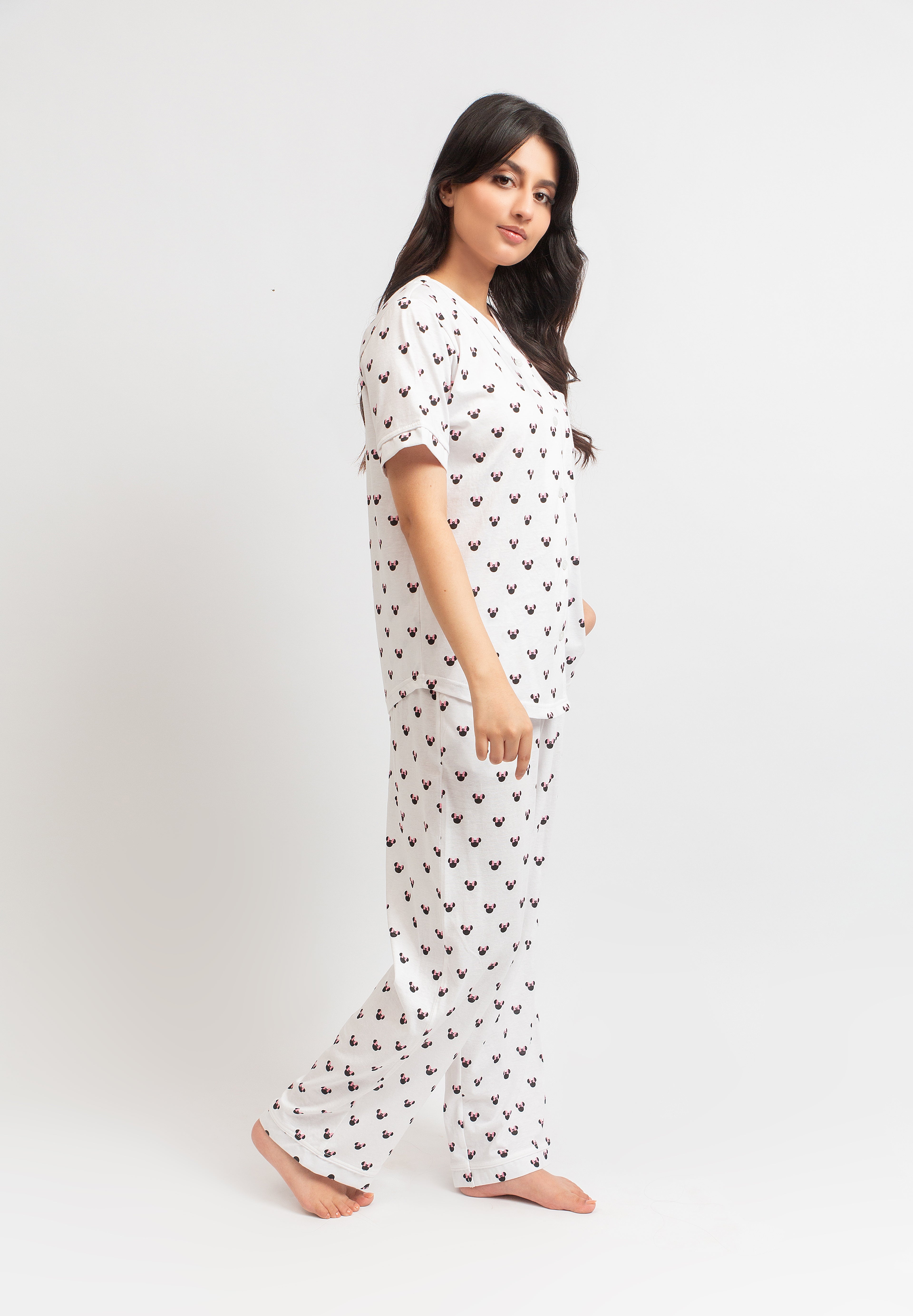 Mickey Dreams Front Open - PJ Set