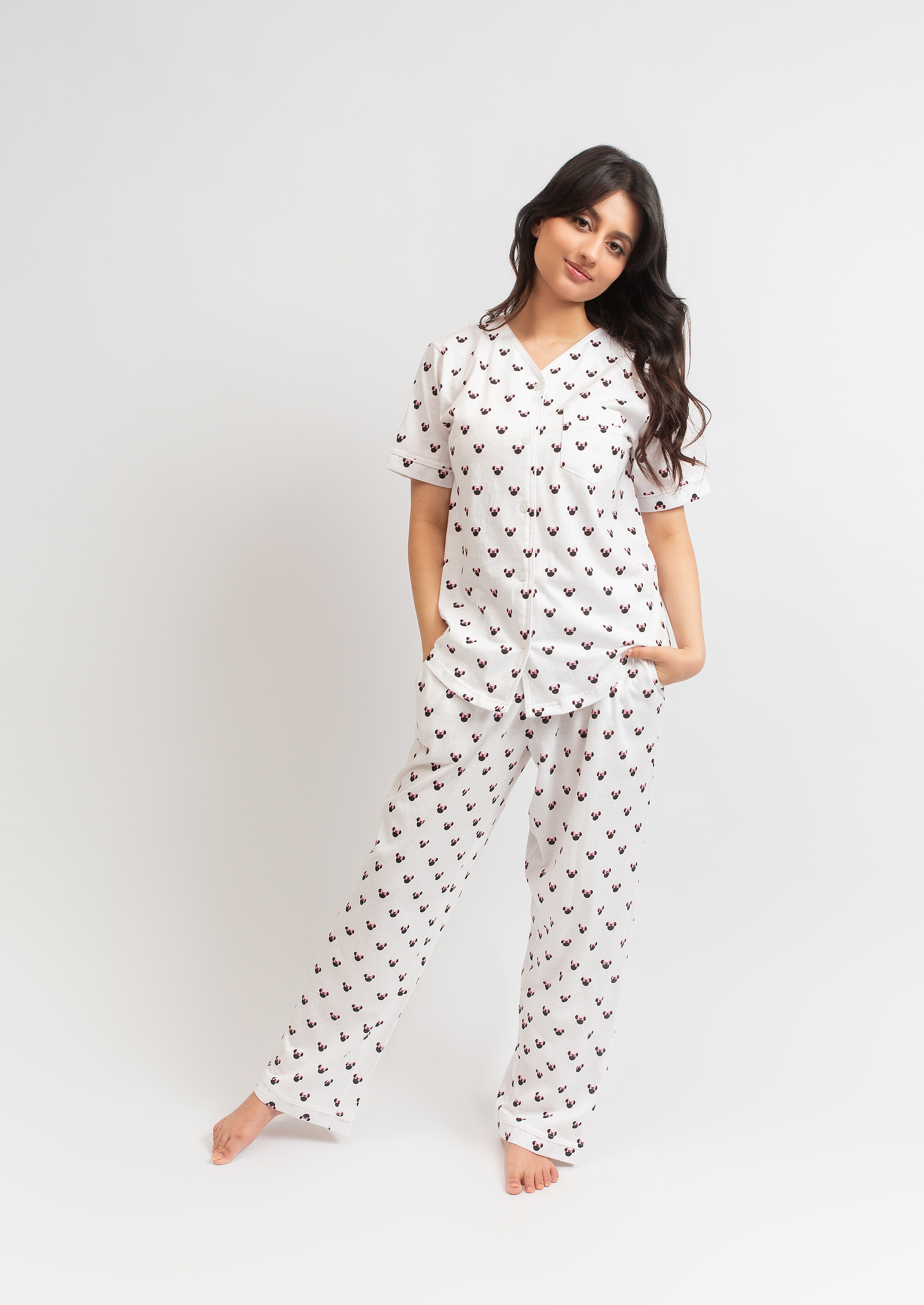 Mickey Dreams Front Open - PJ Set