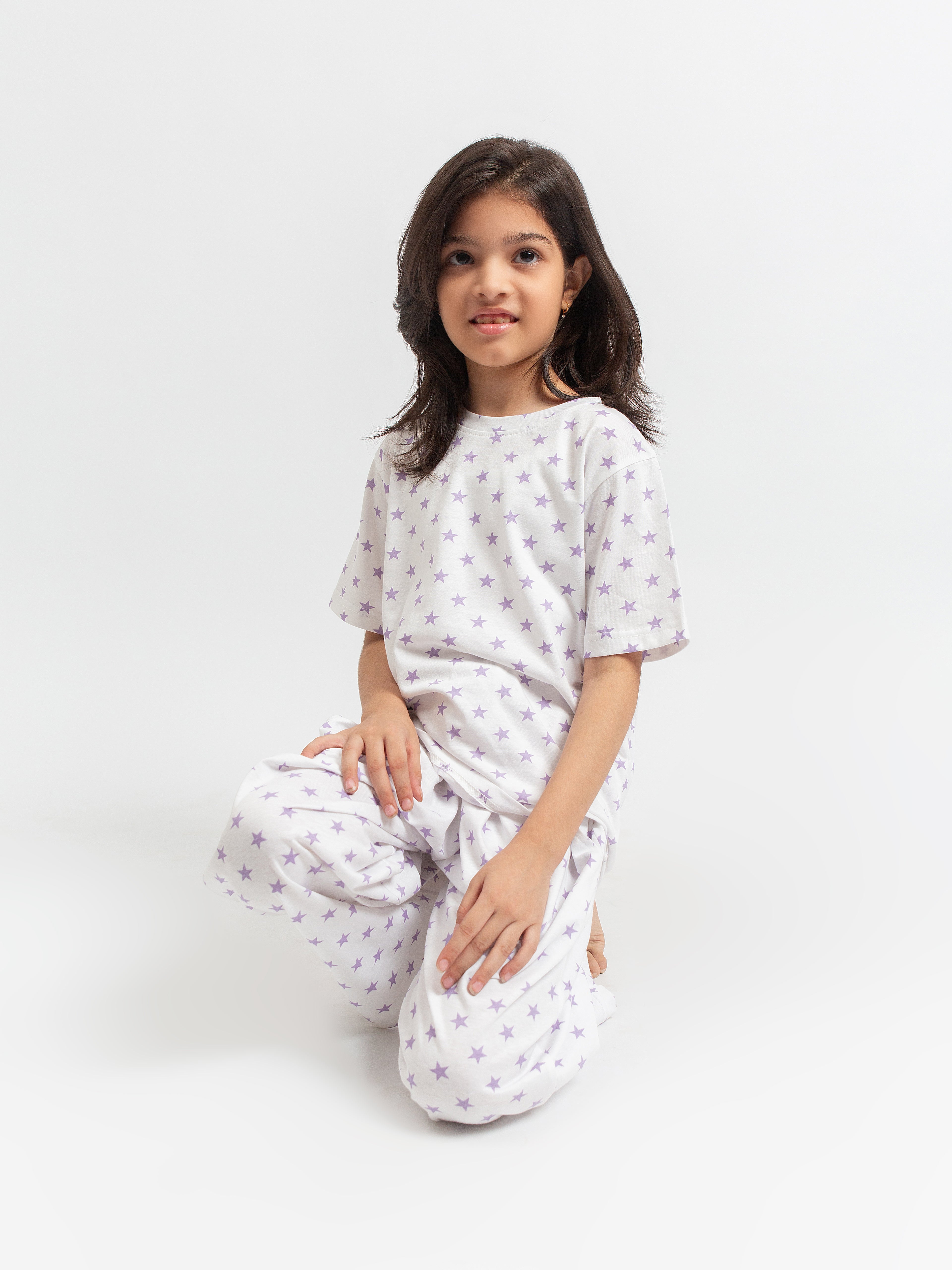 PJ Set- Lavender Stars