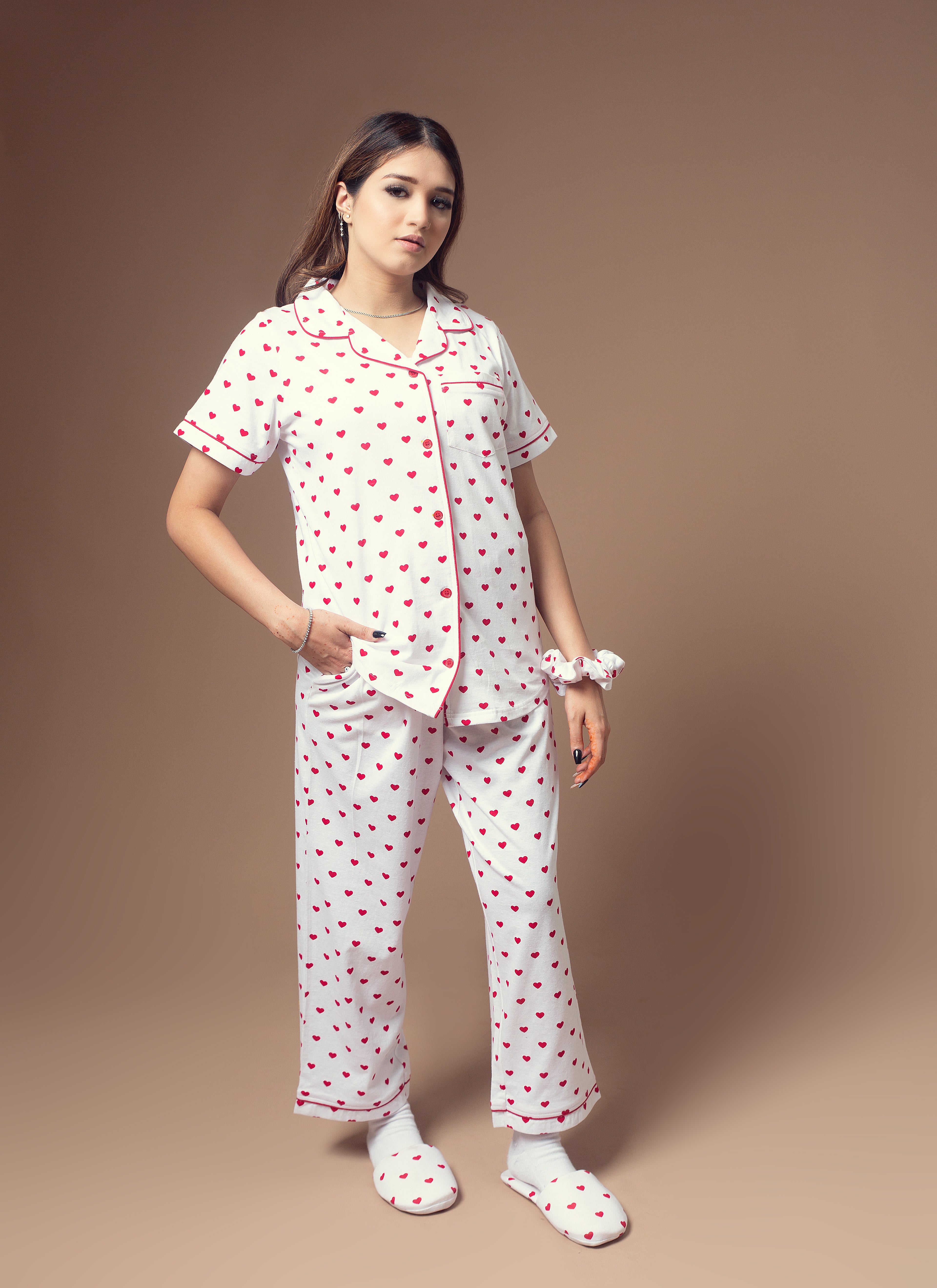 Nightwear - Front Open - White