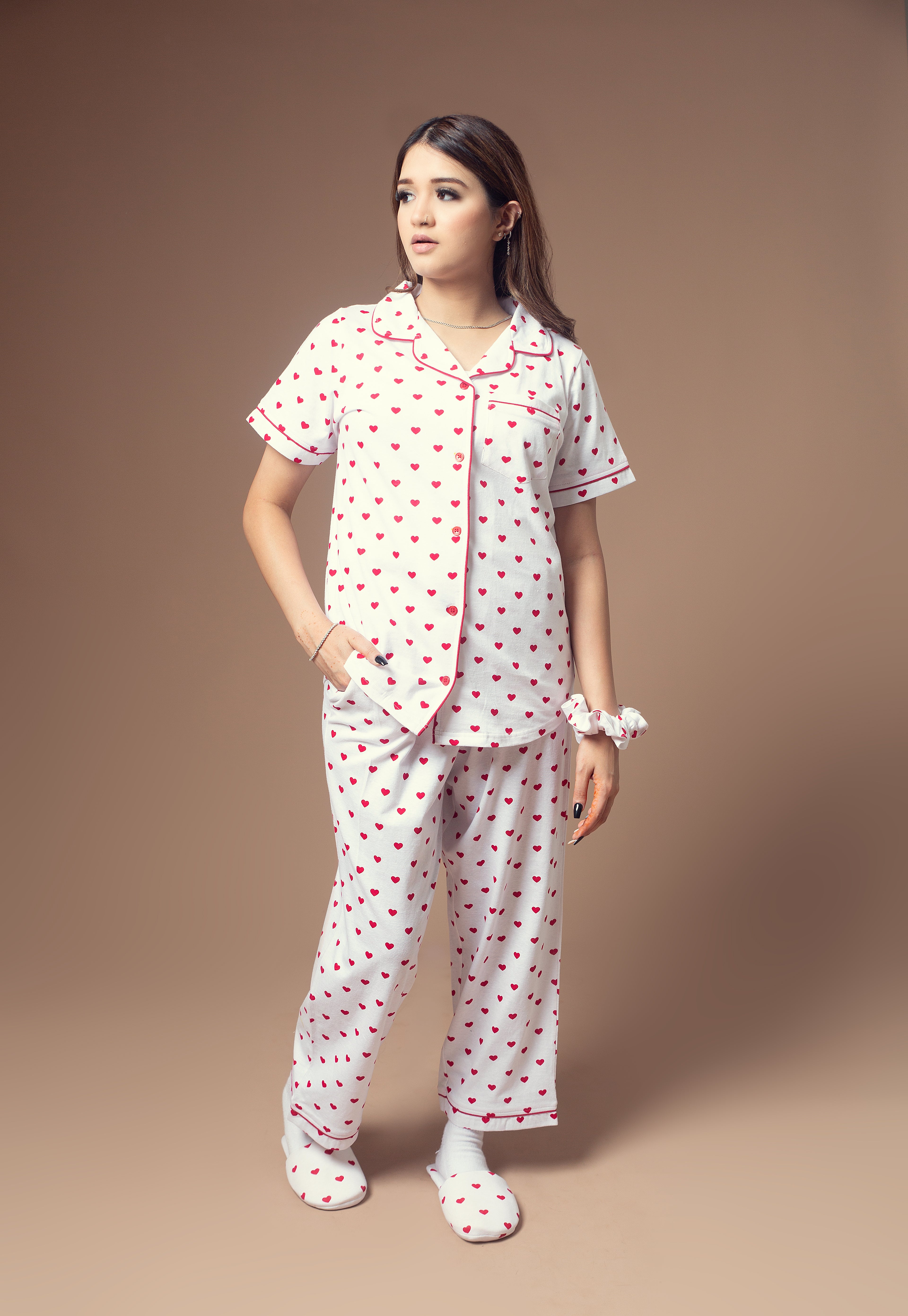 Nightwear - Front Open - White