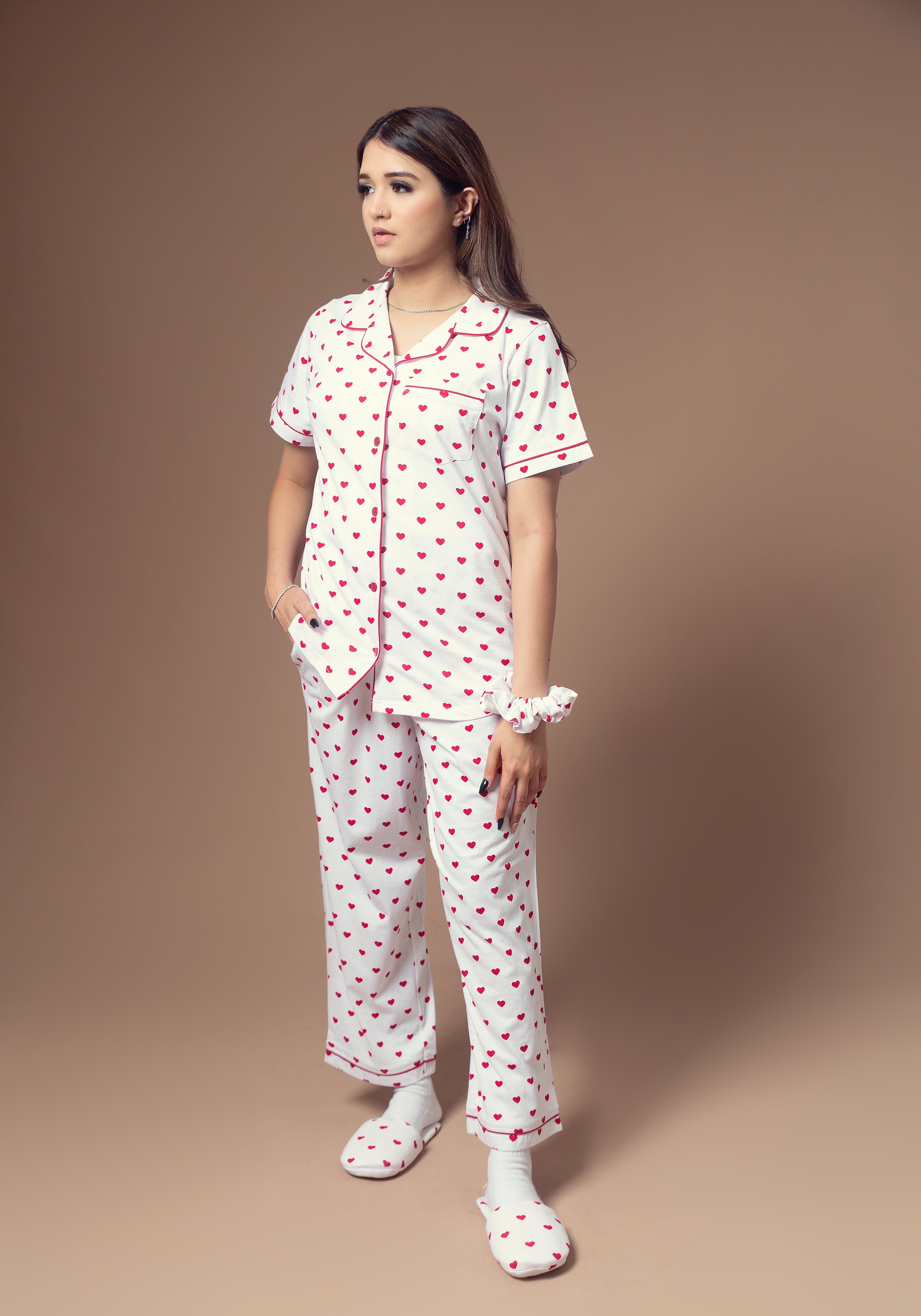 Nightwear - Front Open - White