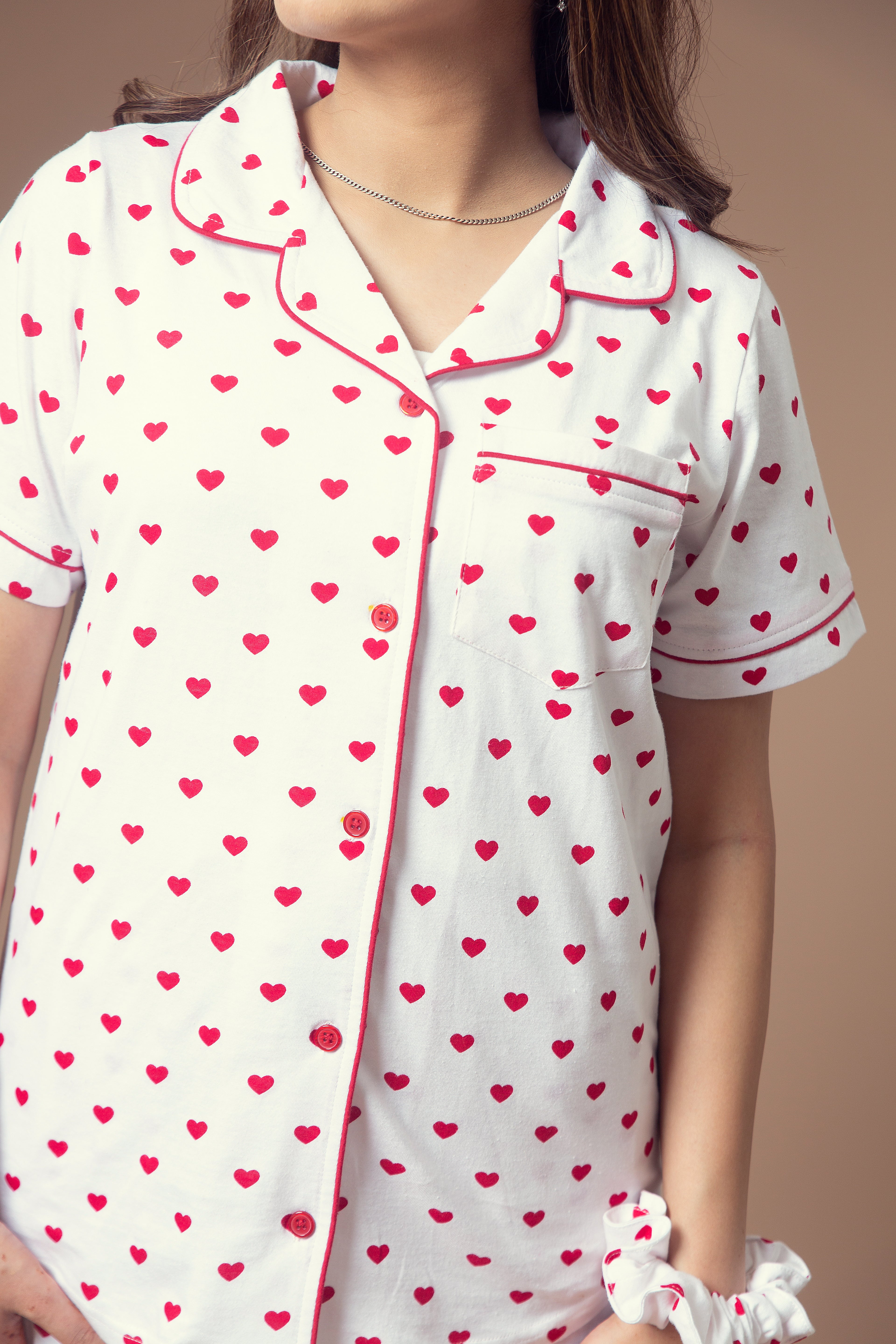 Nightwear - Front Open - White