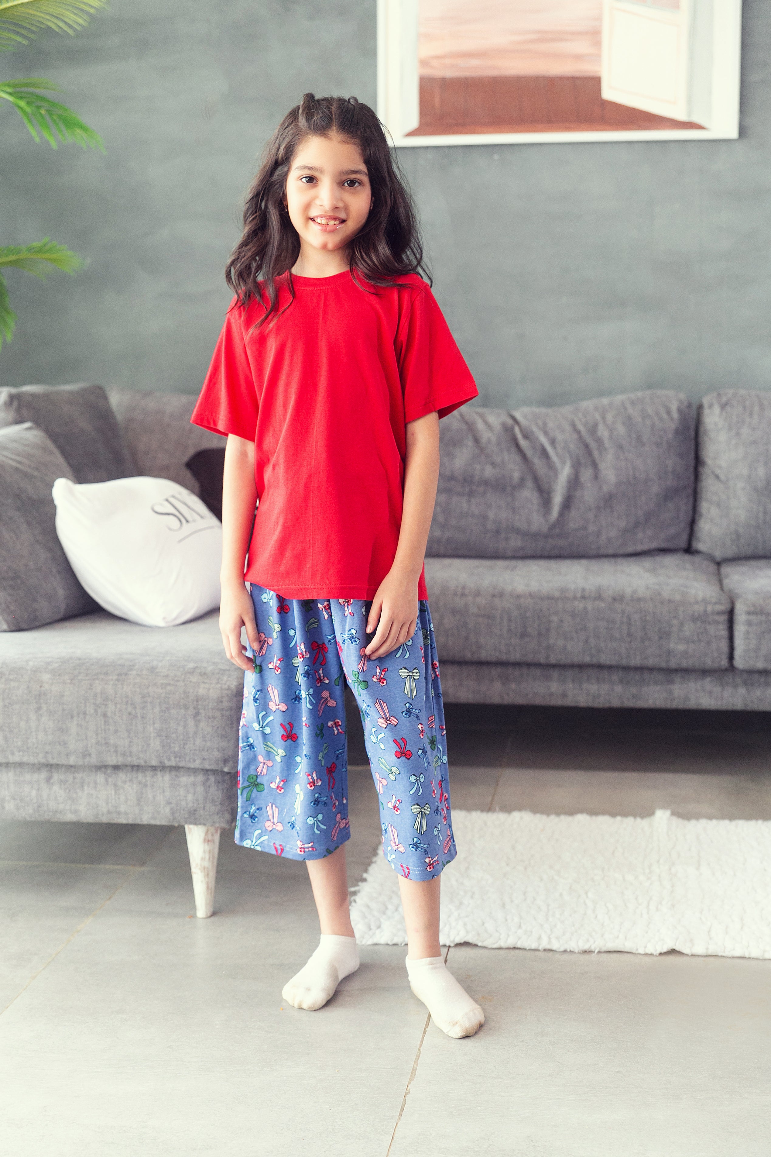 Red Ribbon - Kids PJ Set