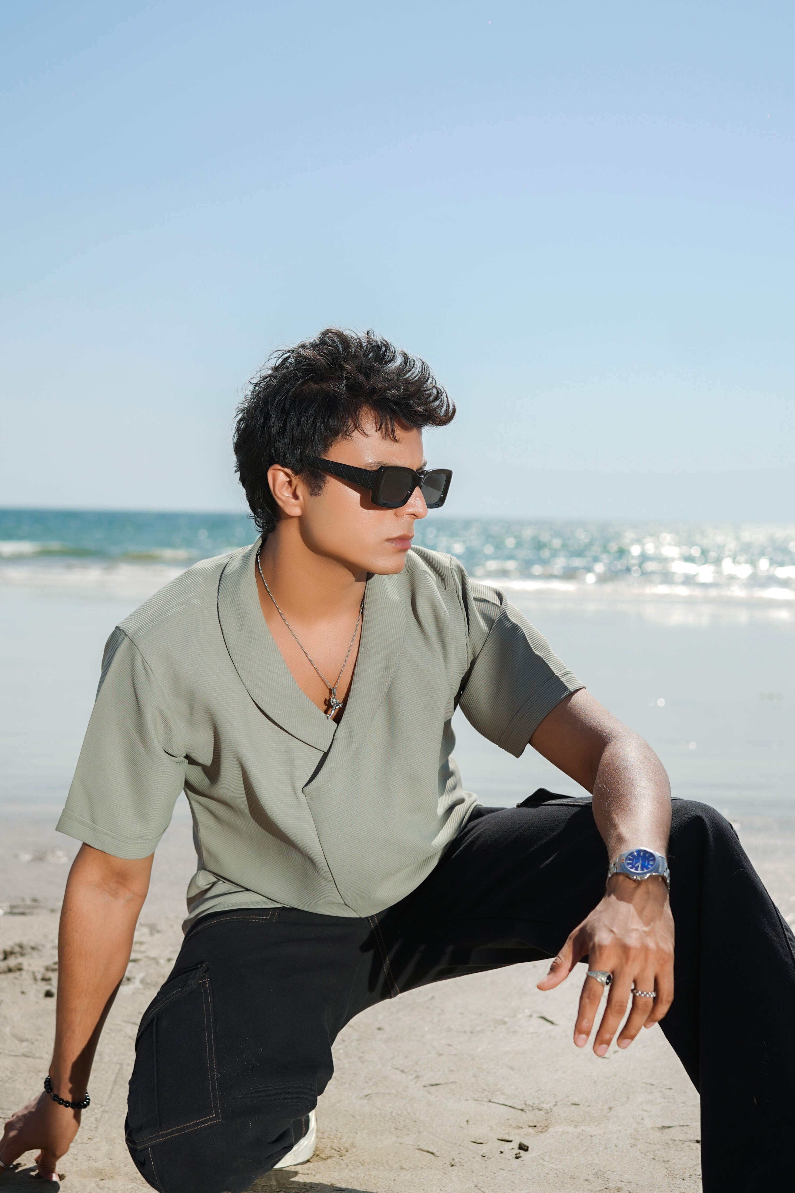 Men’s Coat Collar Shirt