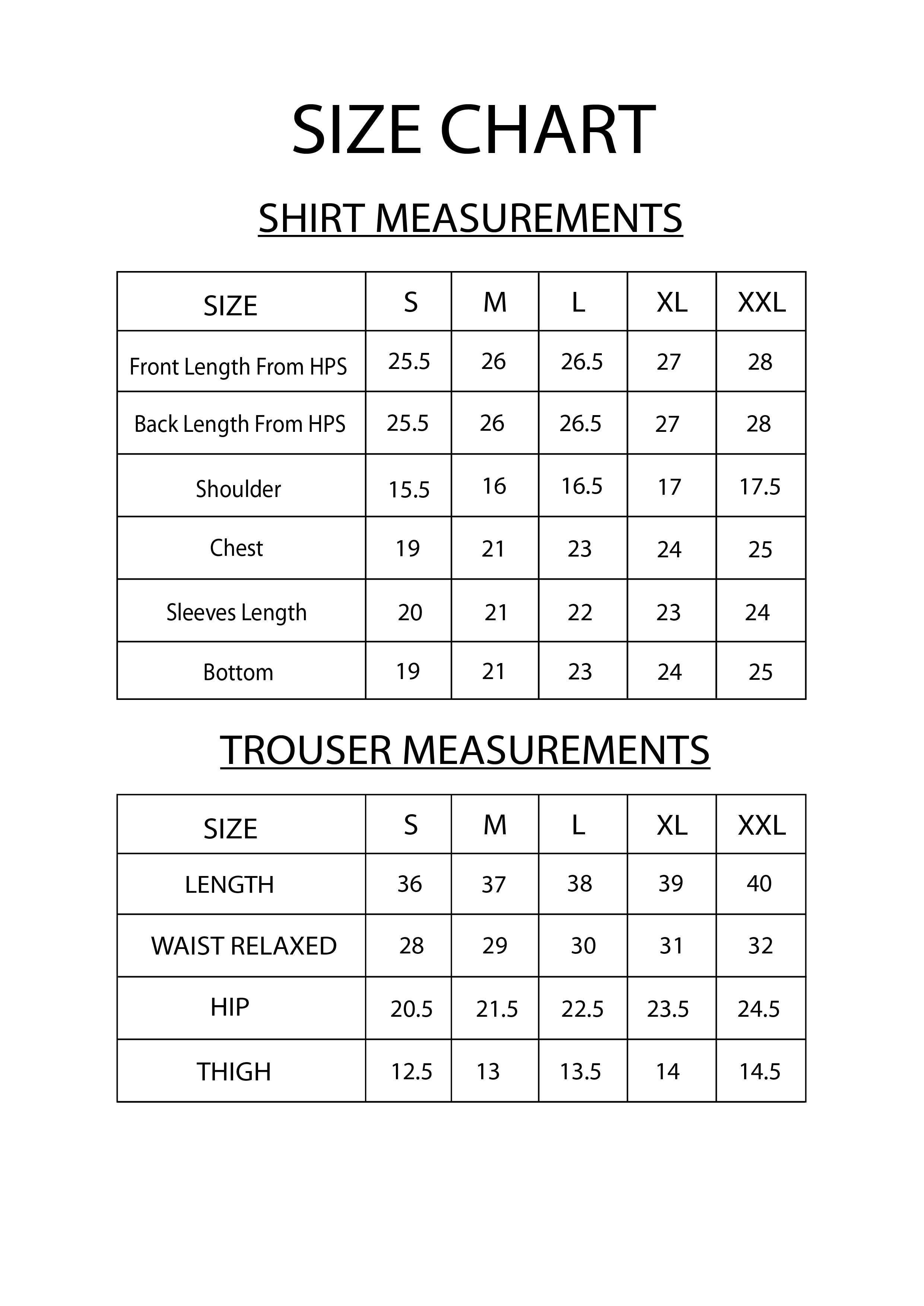 Men's Nightwear - Black